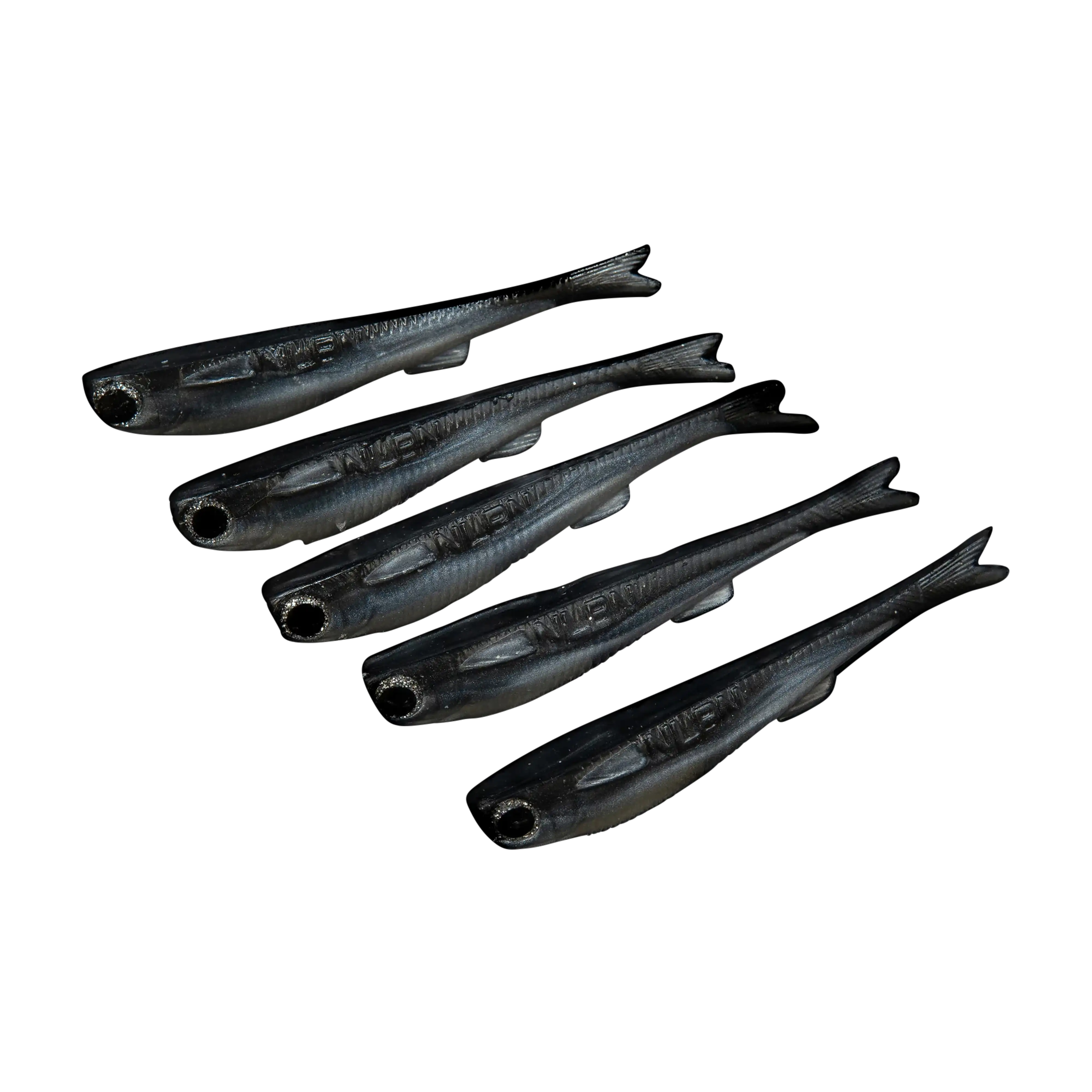 NLBN 4” Mini Mullet Soft Plastic Bait (5-Pack) - Image 3