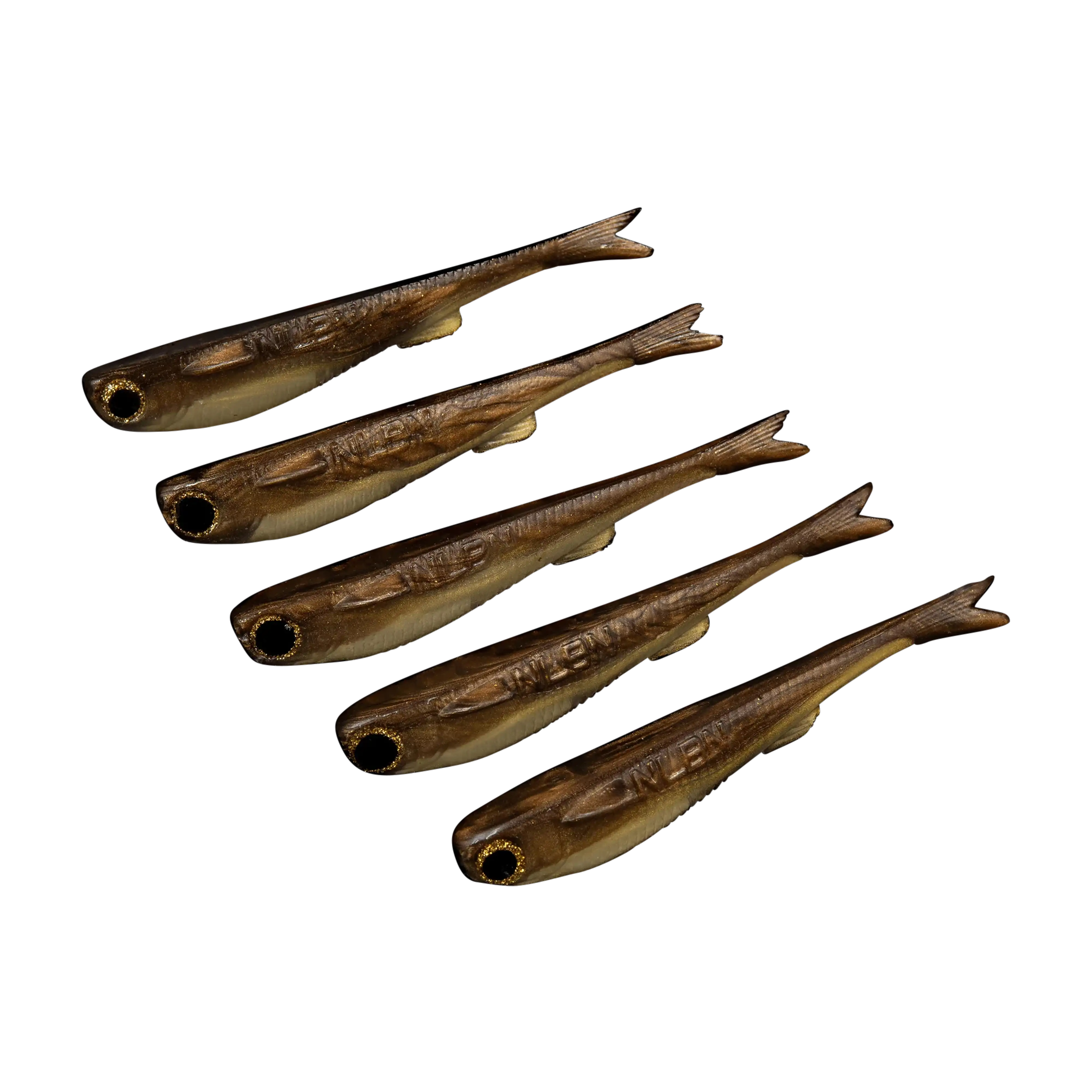 NLBN 4” Mini Mullet Soft Plastic Bait (5-Pack) - Image 4