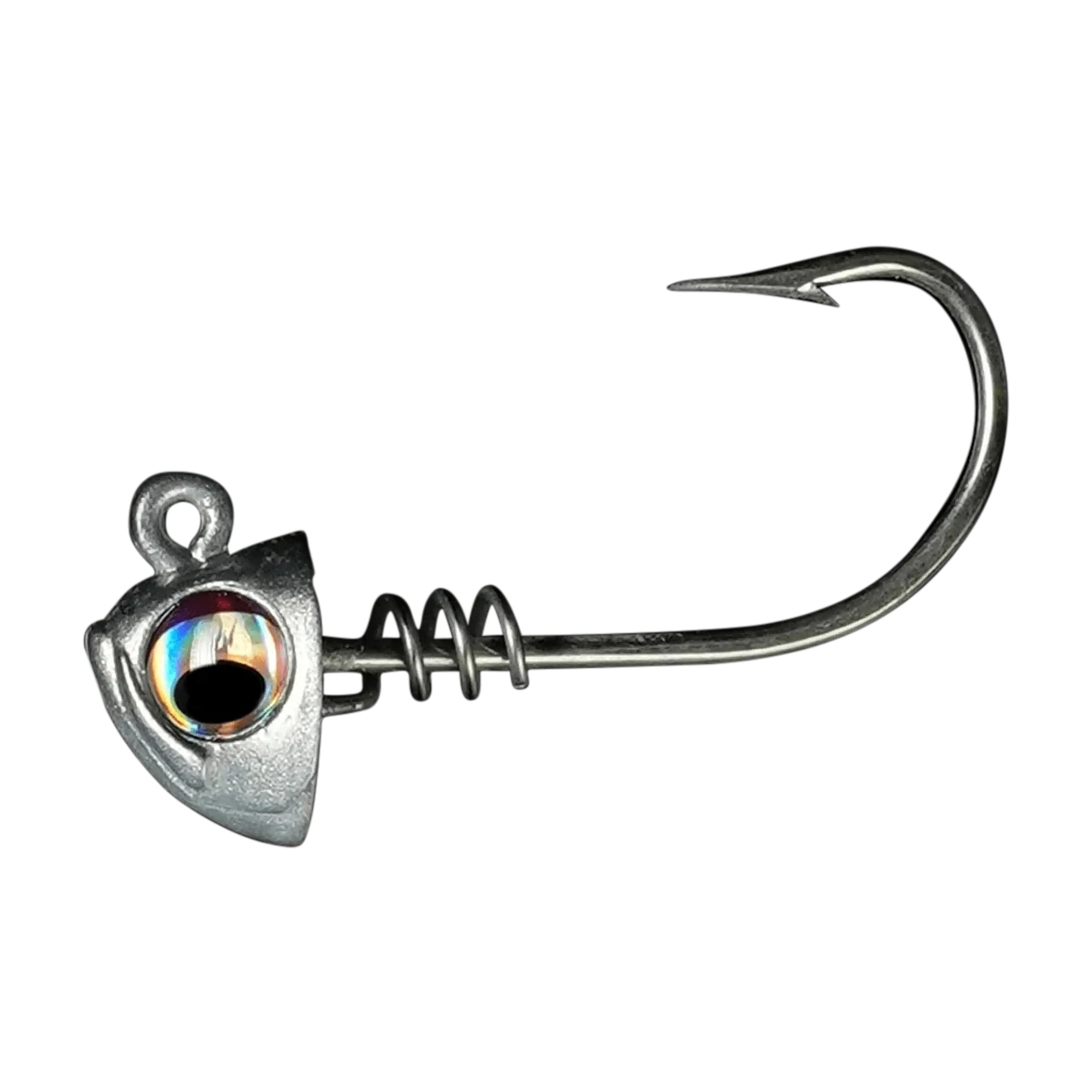 NLBN 5" Screw Lock Jig Heads – Heavy-Duty 8/0 Mustad Hooks (2 Pack) - Image 10