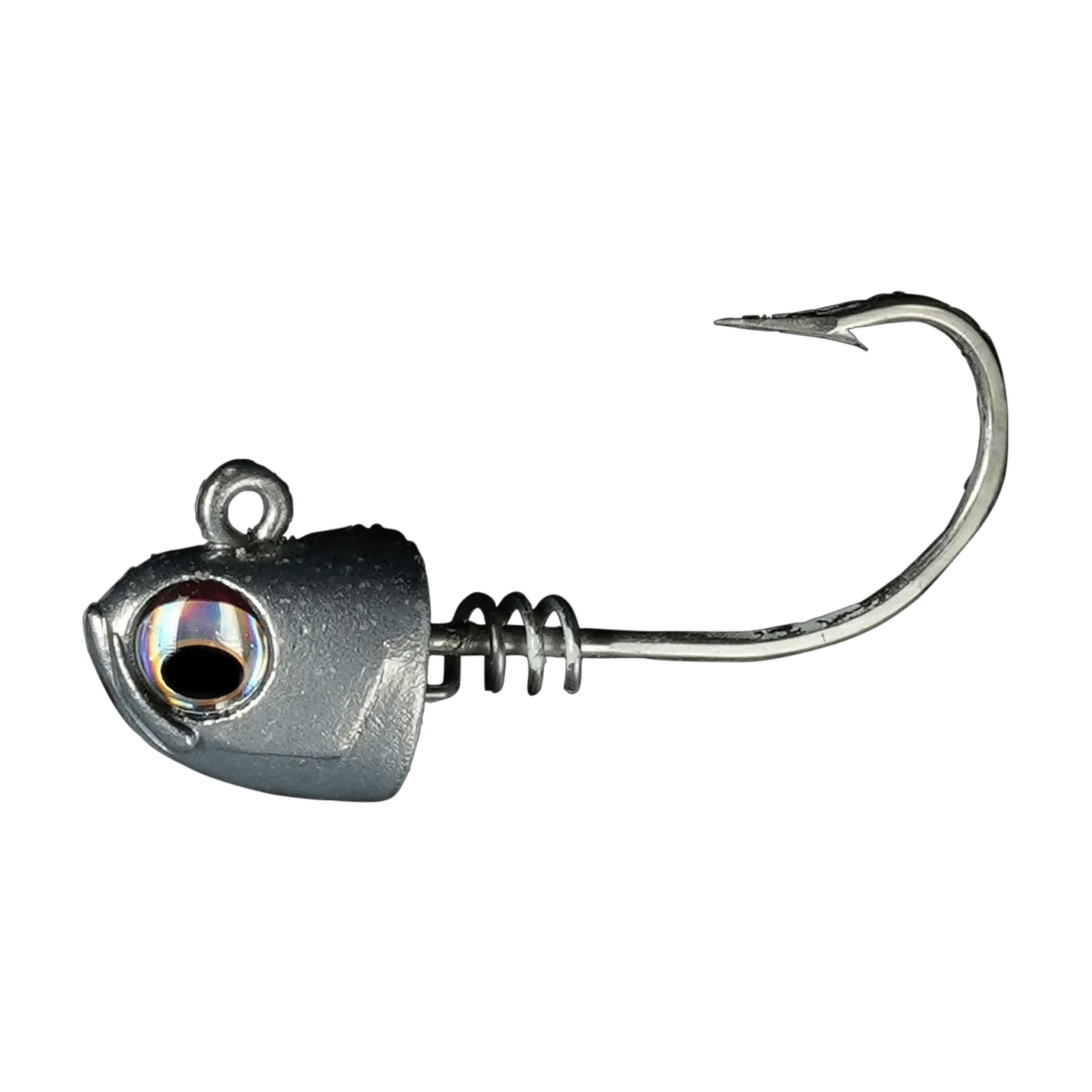 NLBN 5" Screw Lock Jig Heads – Heavy-Duty 8/0 Mustad Hooks (2 Pack) - Image 15