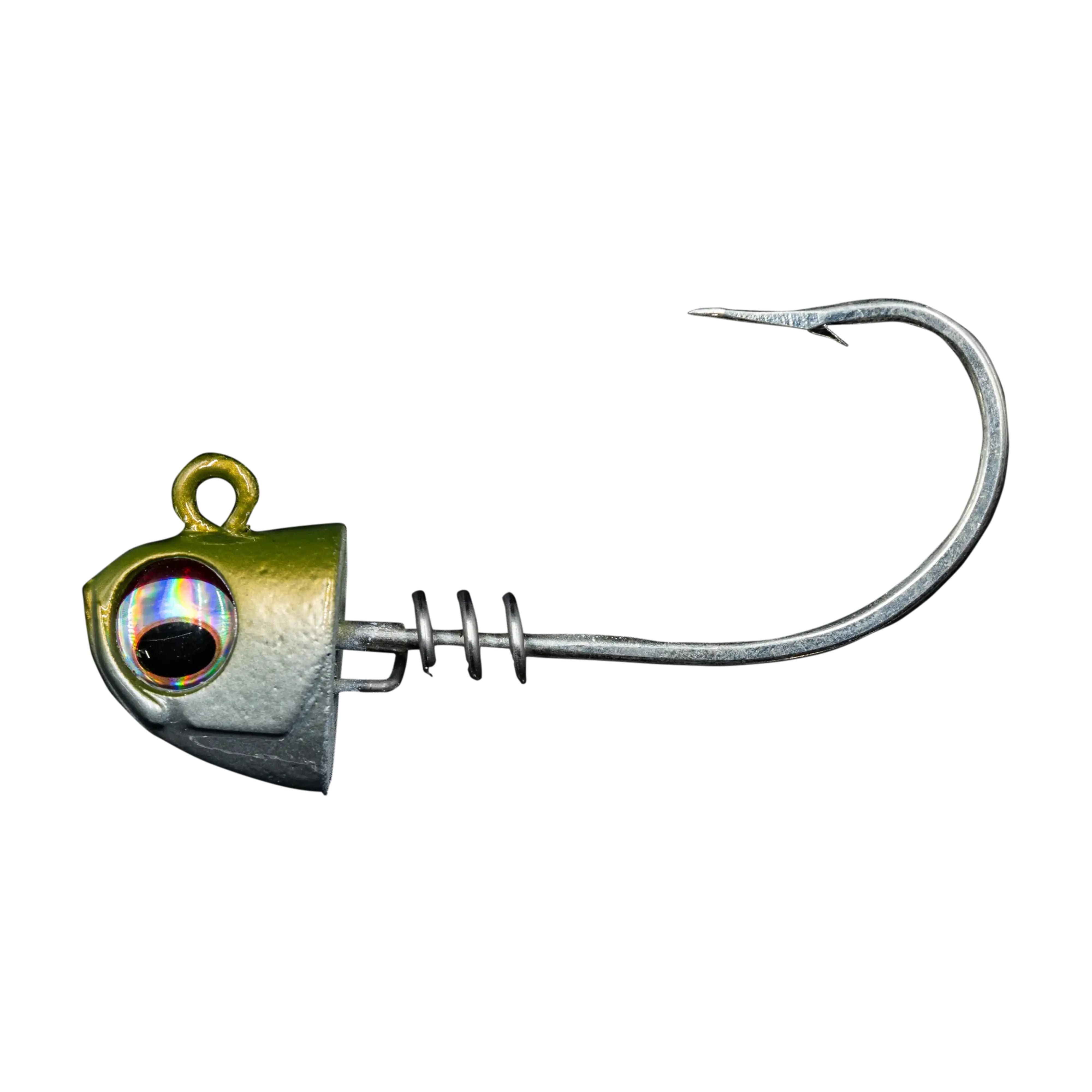 NLBN 5" Screw Lock Jig Heads – Heavy-Duty 8/0 Mustad Hooks (2 Pack) - Image 2