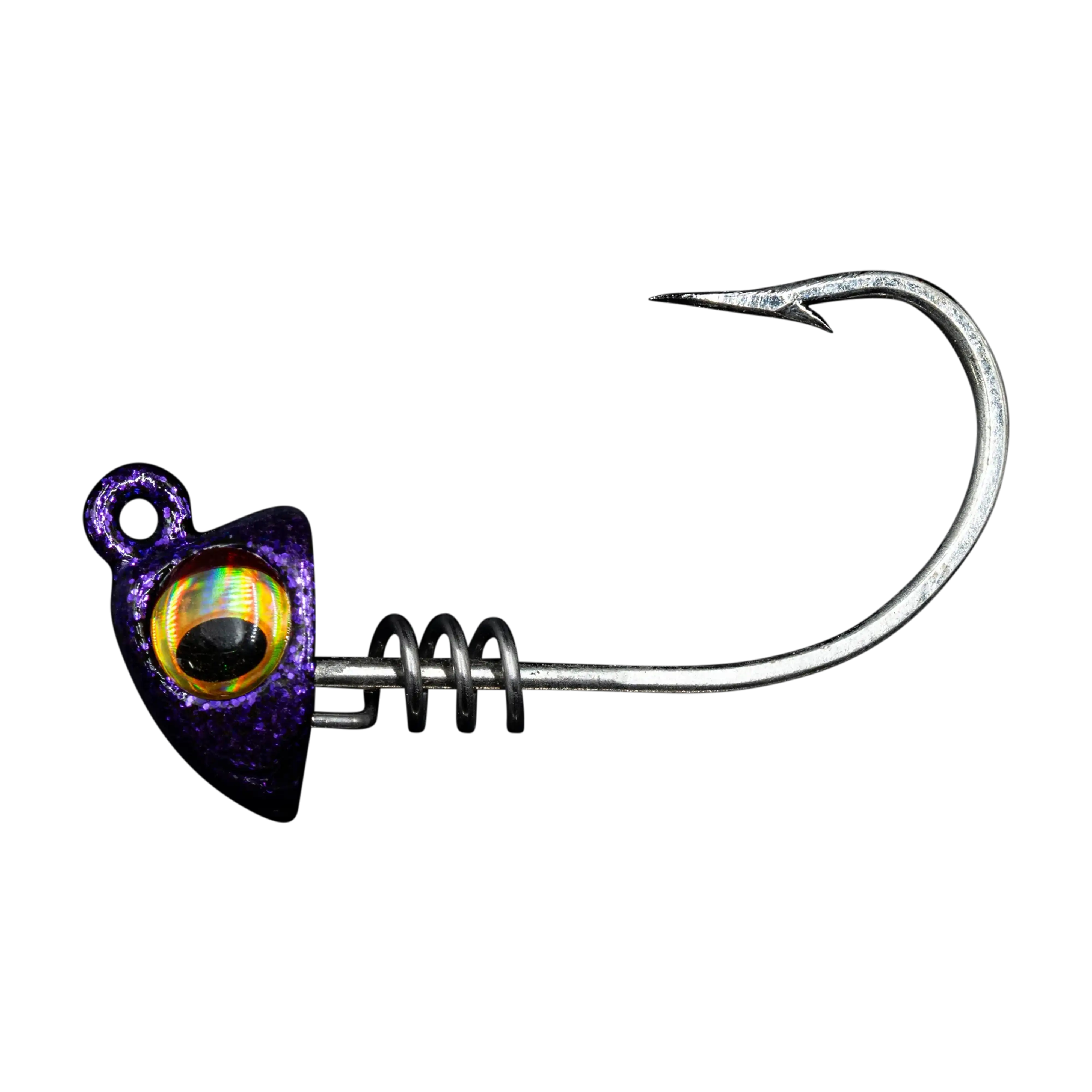 NLBN 5" Screw Lock Jig Heads – Heavy-Duty 8/0 Mustad Hooks (2 Pack) - Image 21