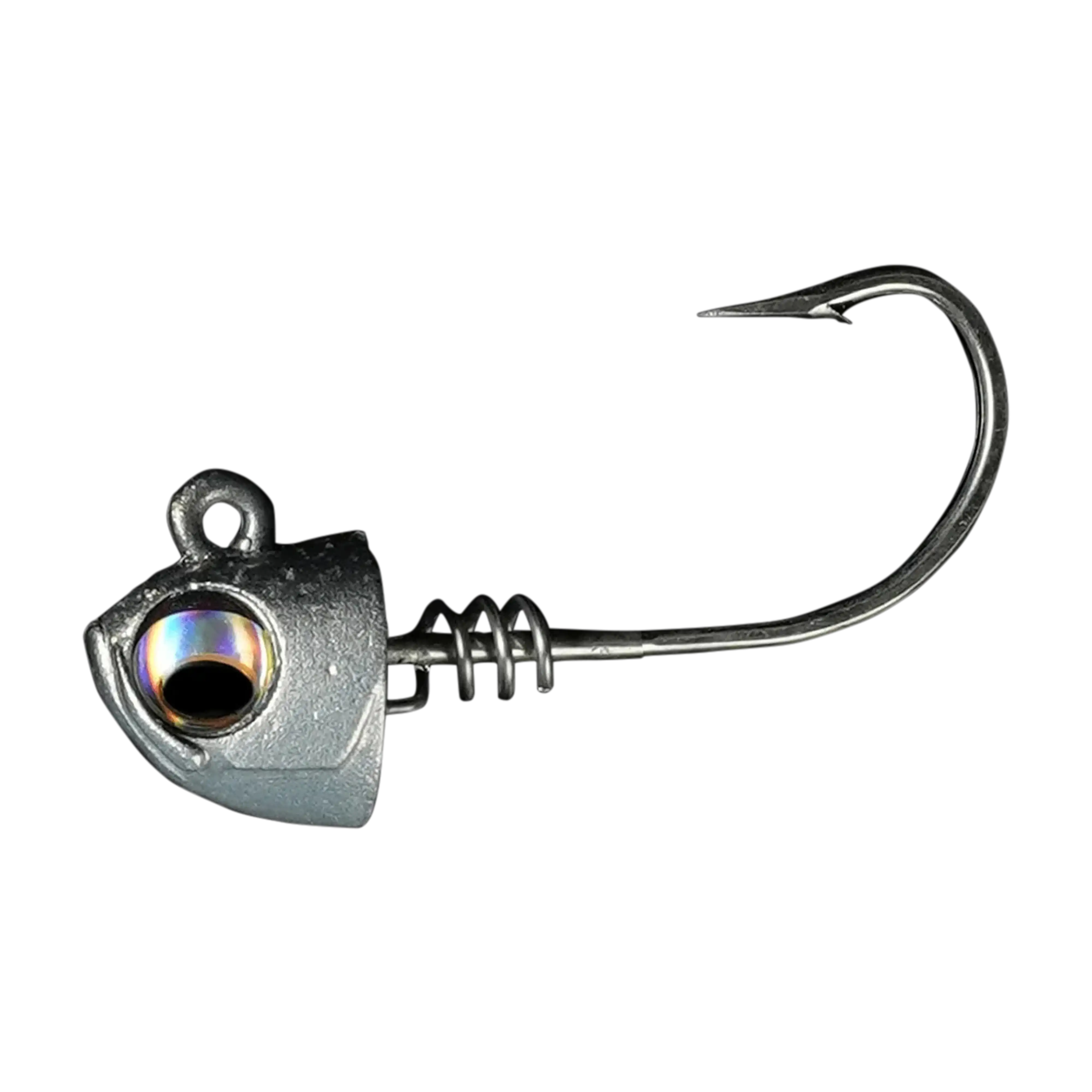 NLBN 5" Screw Lock Jig Heads – Heavy-Duty 8/0 Mustad Hooks (2 Pack) - Image 5