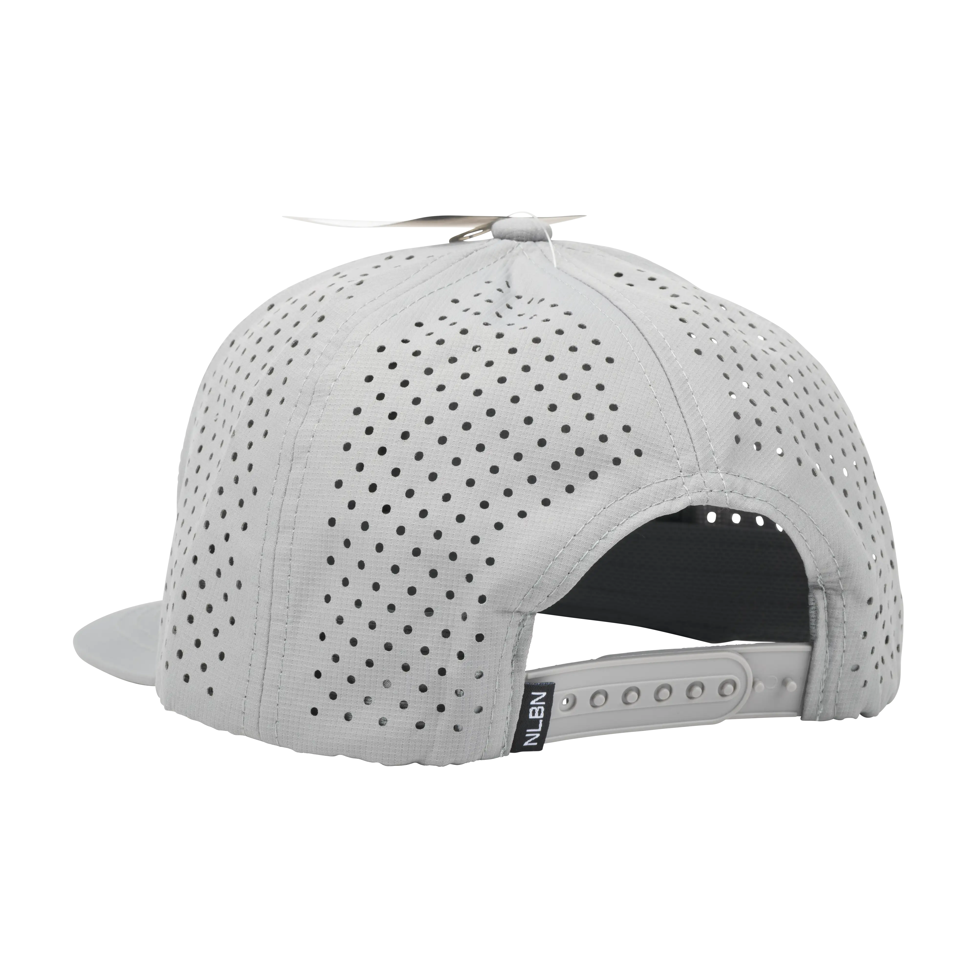 NLBN 6-Panel Performance Hat – Red Lockup Snapback for Anglers - Image 2