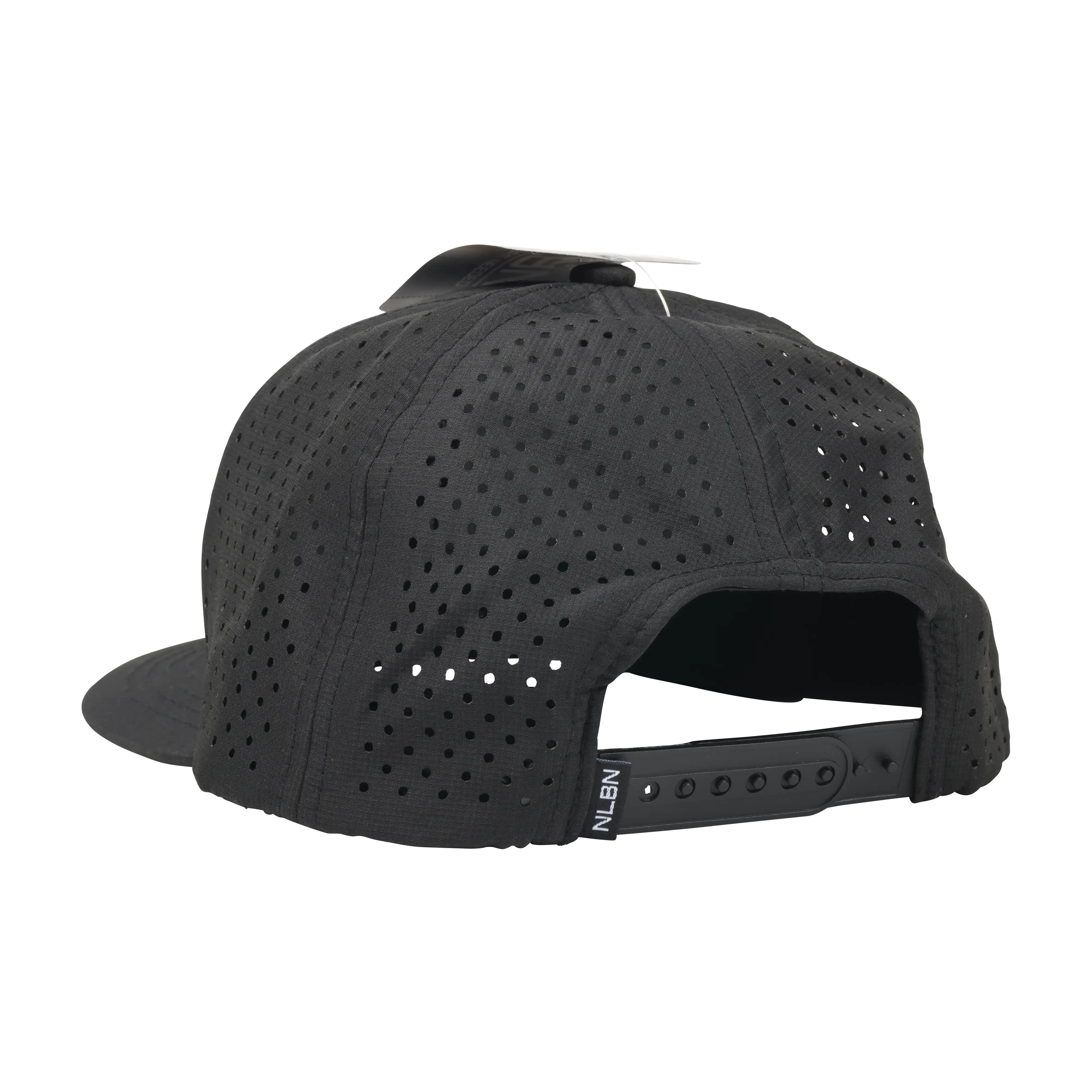 NLBN 6-Panel Performance Hat – Red Lockup Snapback for Anglers - Image 4