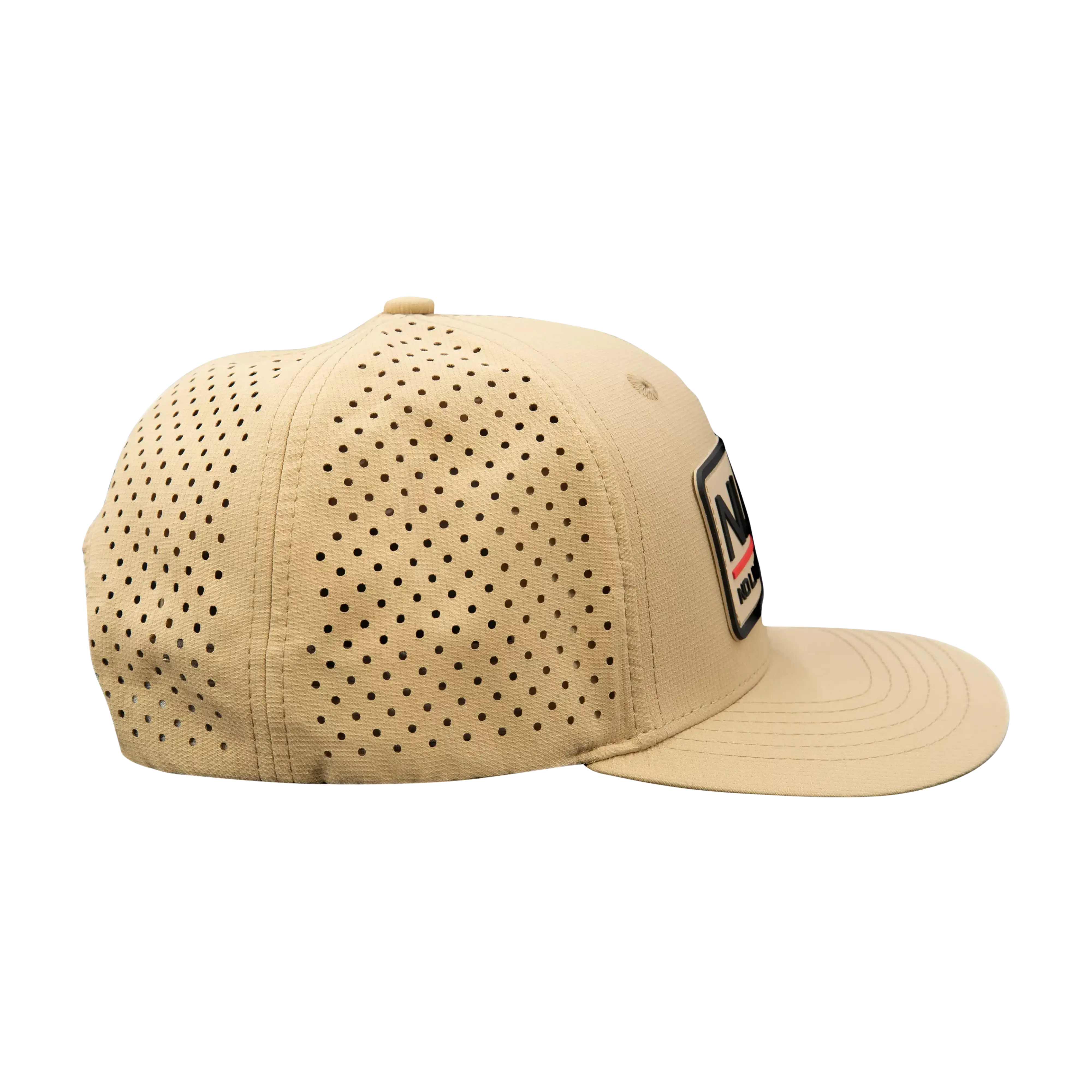 NLBN 6-Panel Performance Hat – Red Lockup Snapback for Anglers - Image 8