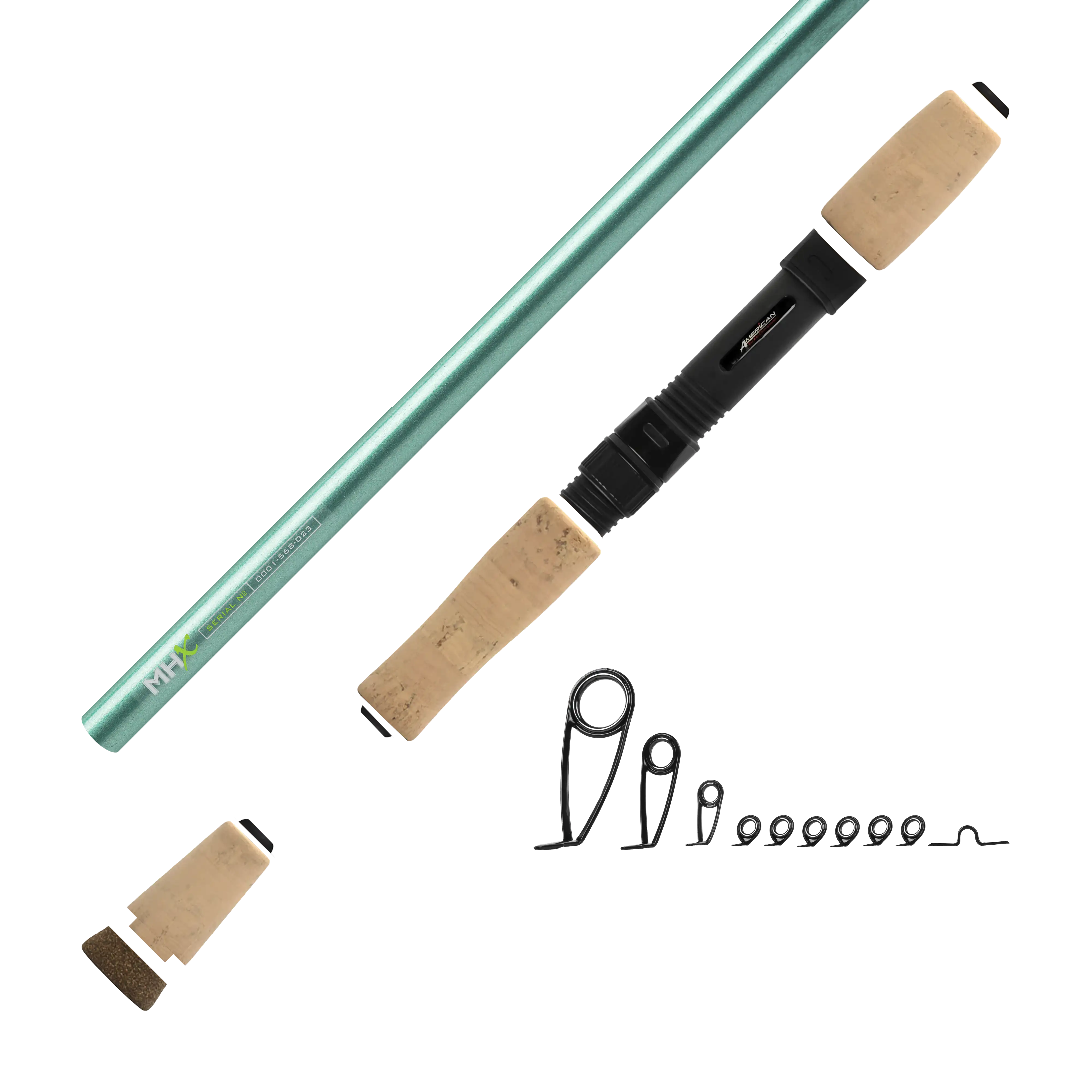 6'6" Med-Light MHX Spinning Rod Kit - Image 11