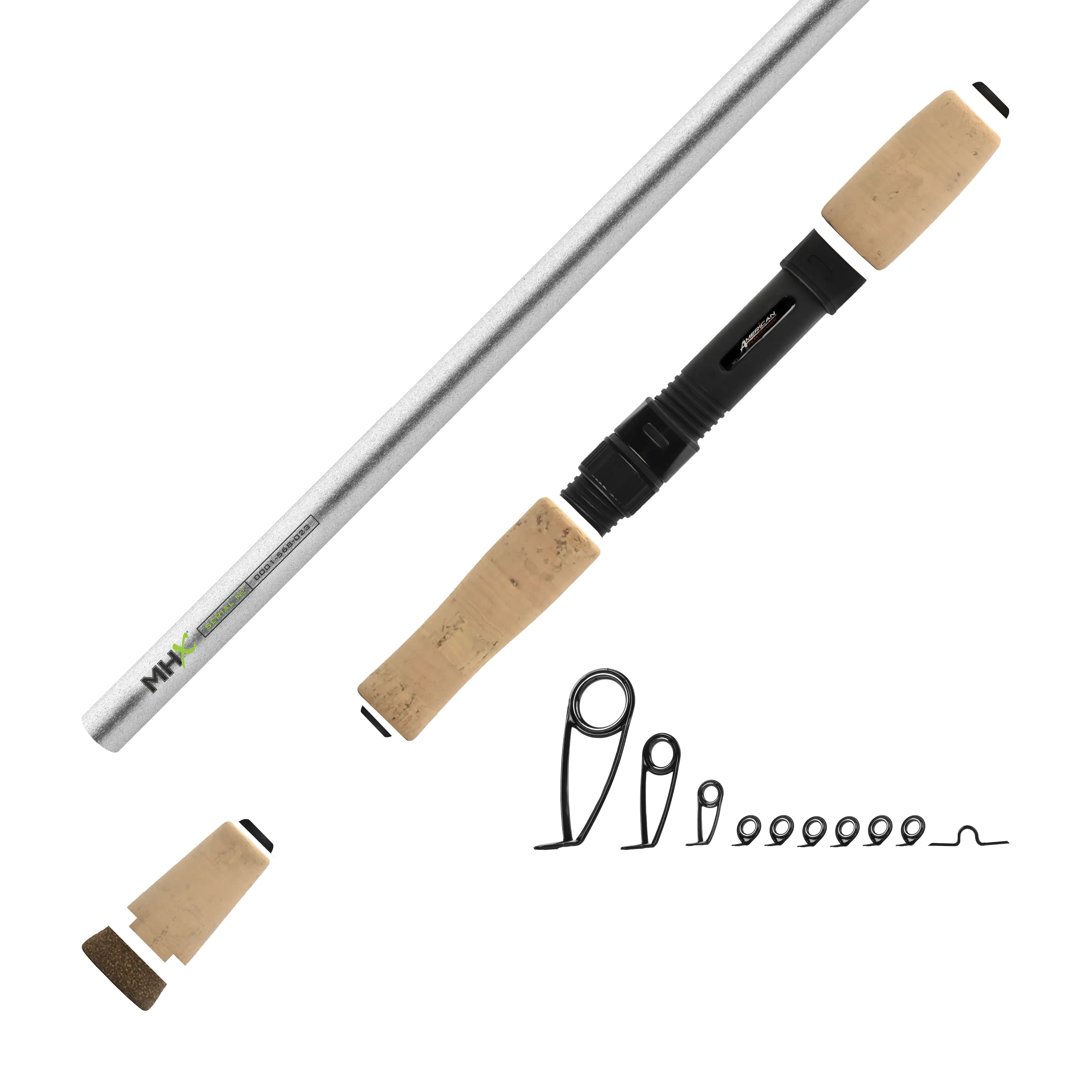 6'6" Med-Light MHX Spinning Rod Kit - Image 12
