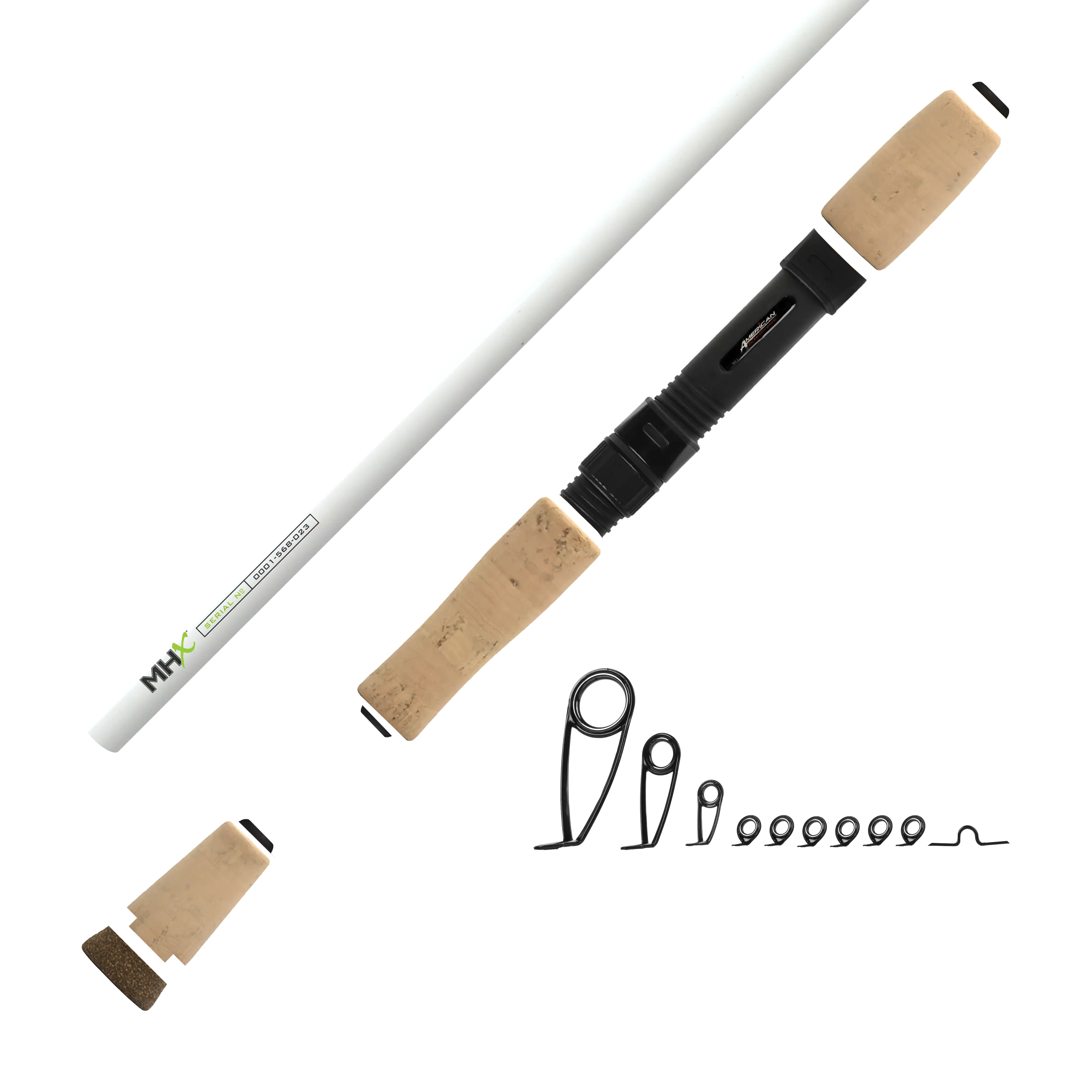 6'6" Med-Light MHX Spinning Rod Kit - Image 14