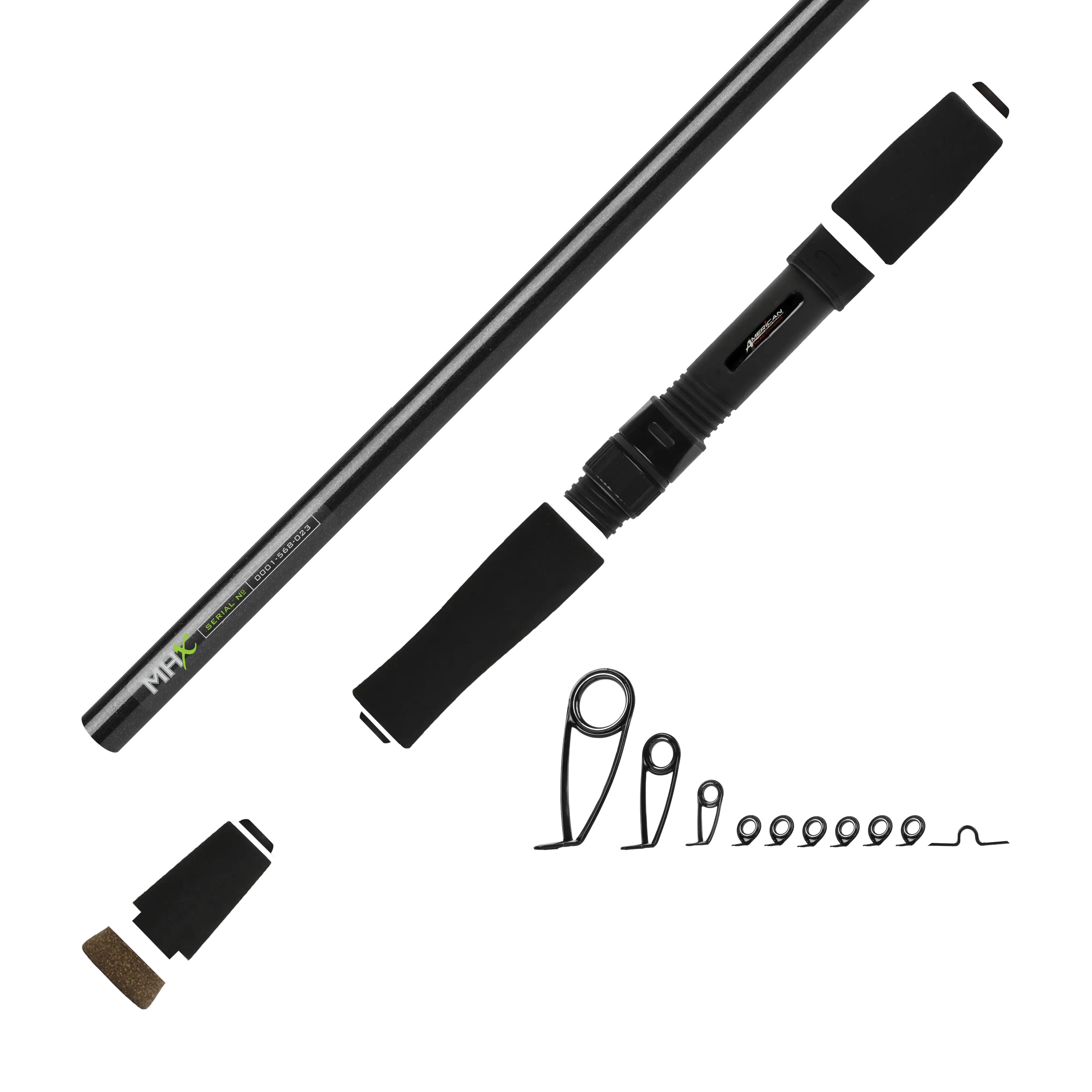 6'6" Med-Light MHX Spinning Rod Kit - Image 17