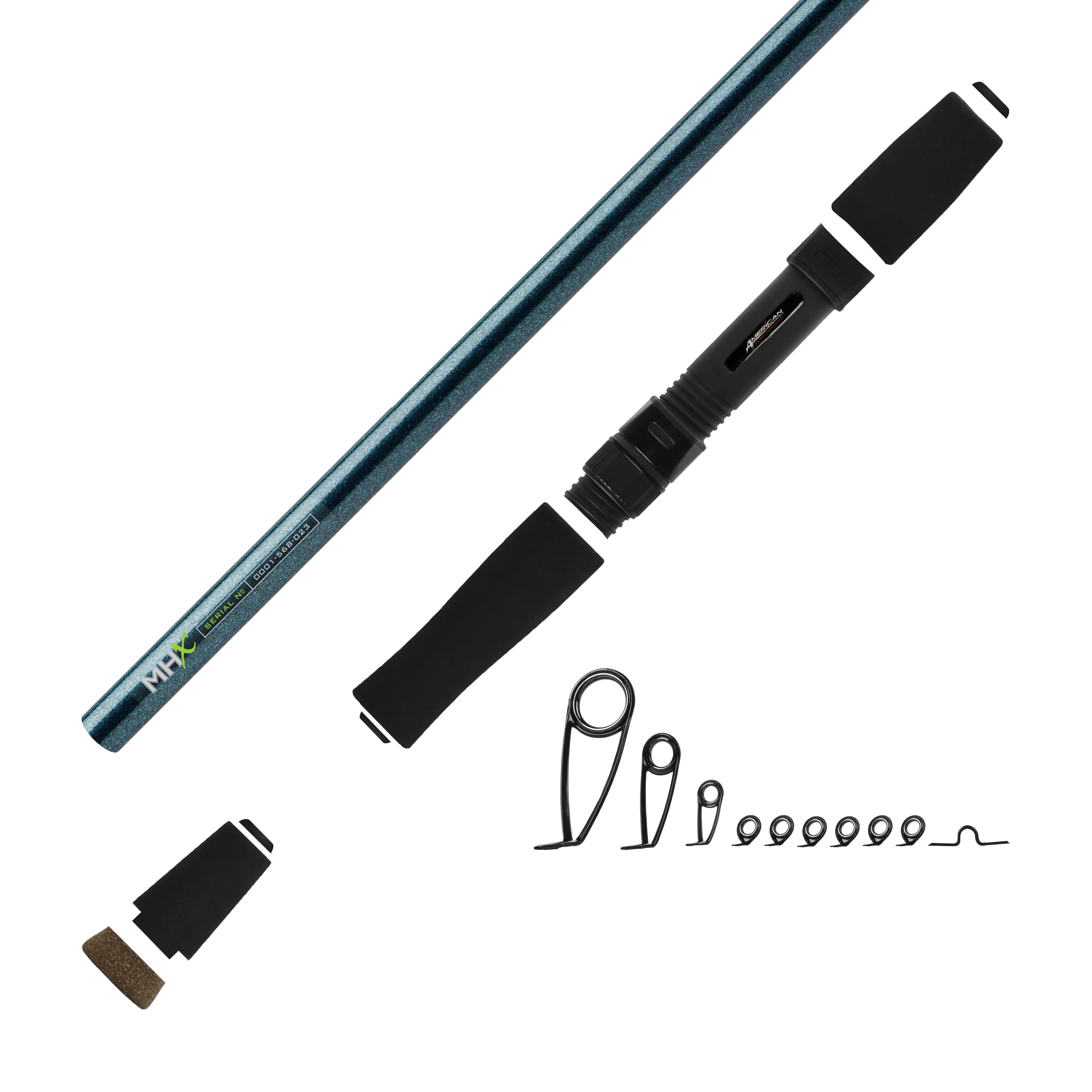 6'6" Med-Light MHX Spinning Rod Kit - Image 18