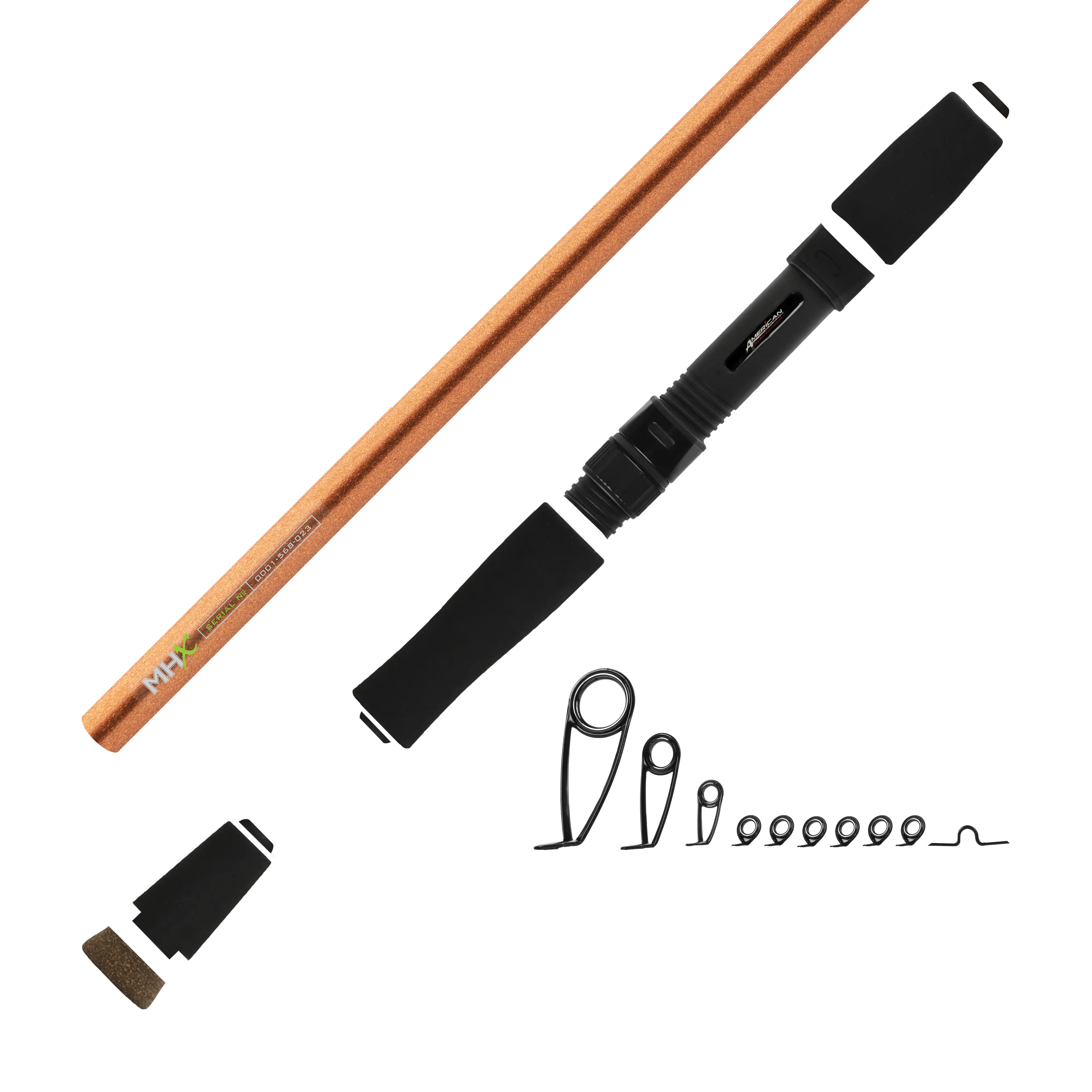 6'6" Med-Light MHX Spinning Rod Kit - Image 19