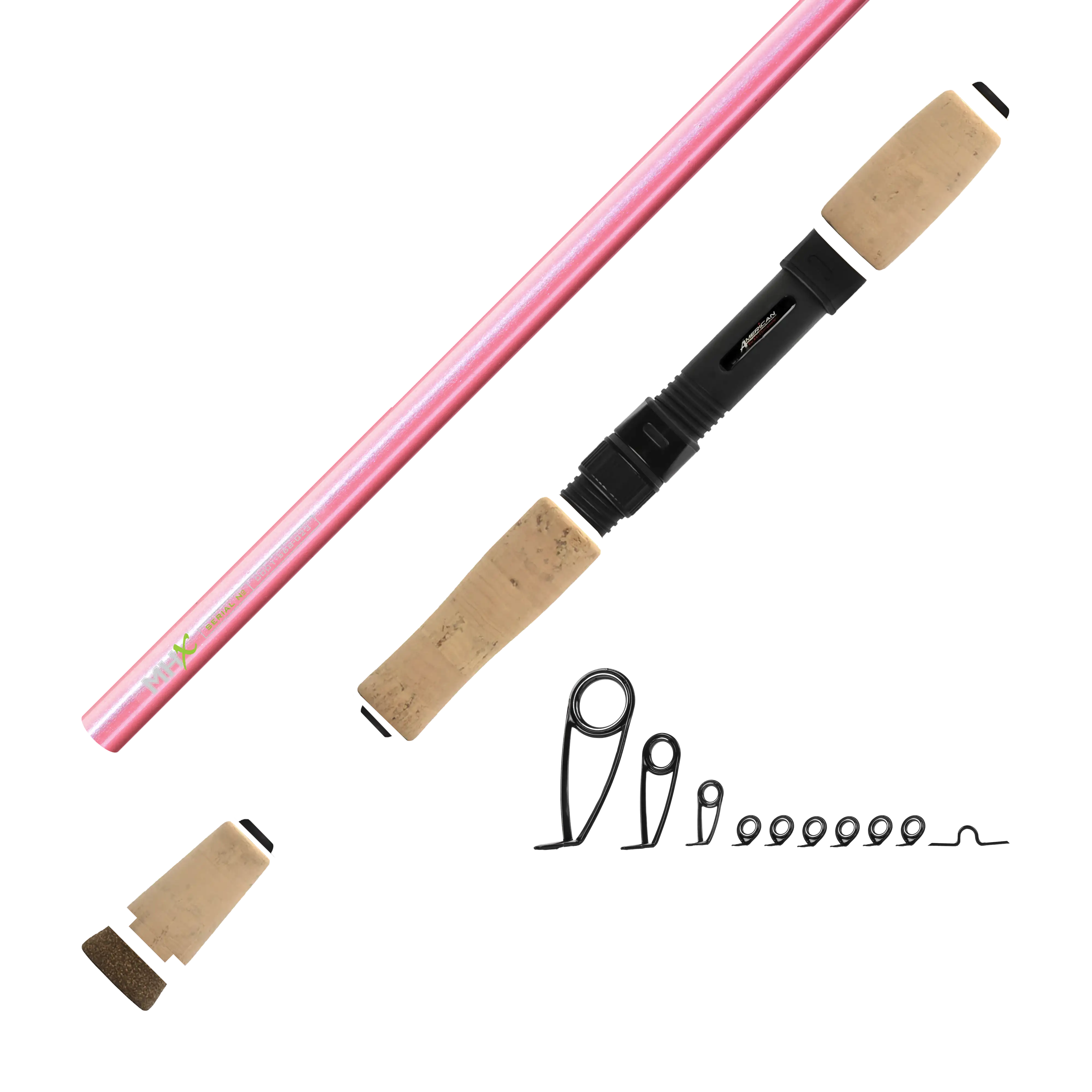 6'6" Med-Light MHX Spinning Rod Kit - Image 2