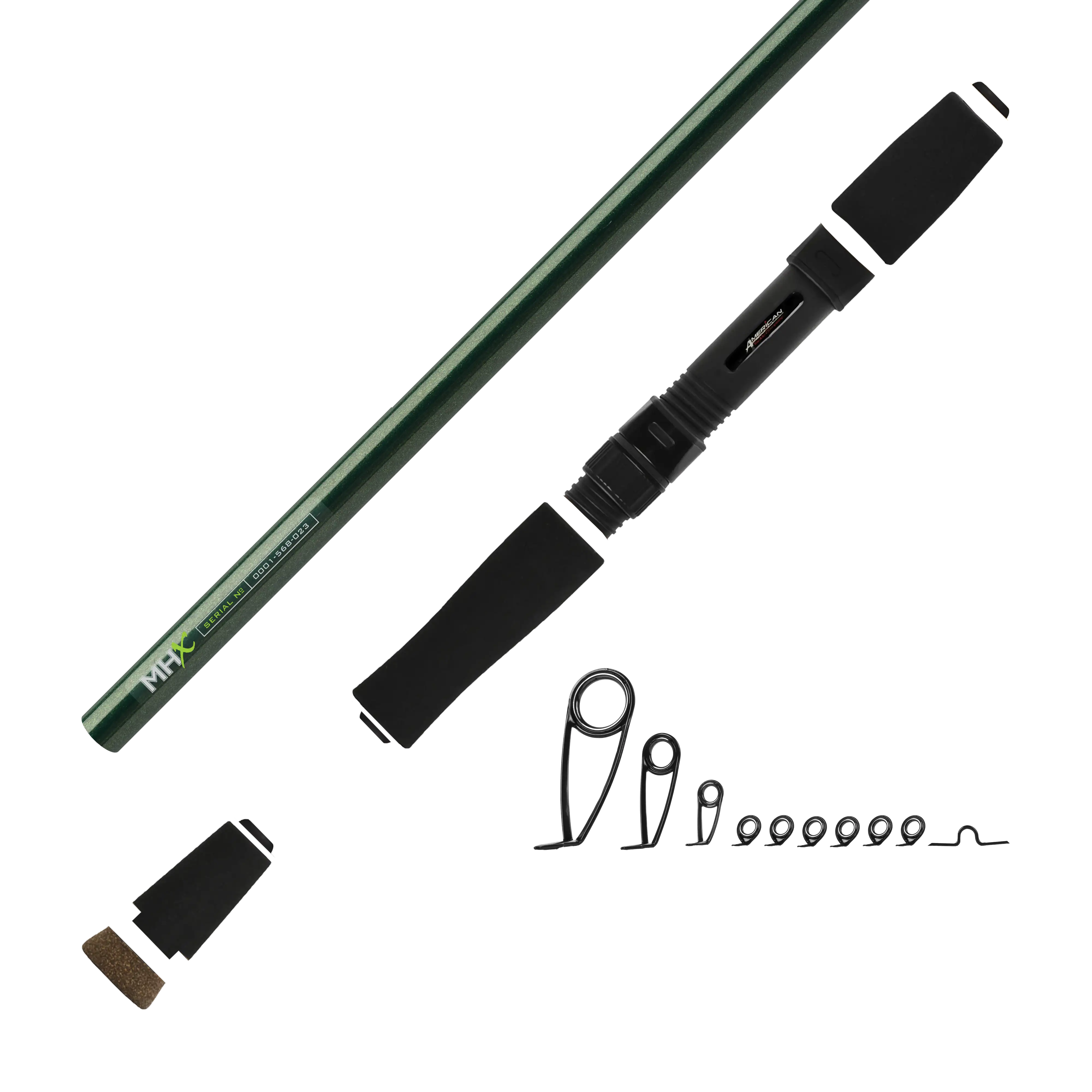 6'6" Med-Light MHX Spinning Rod Kit - Image 20