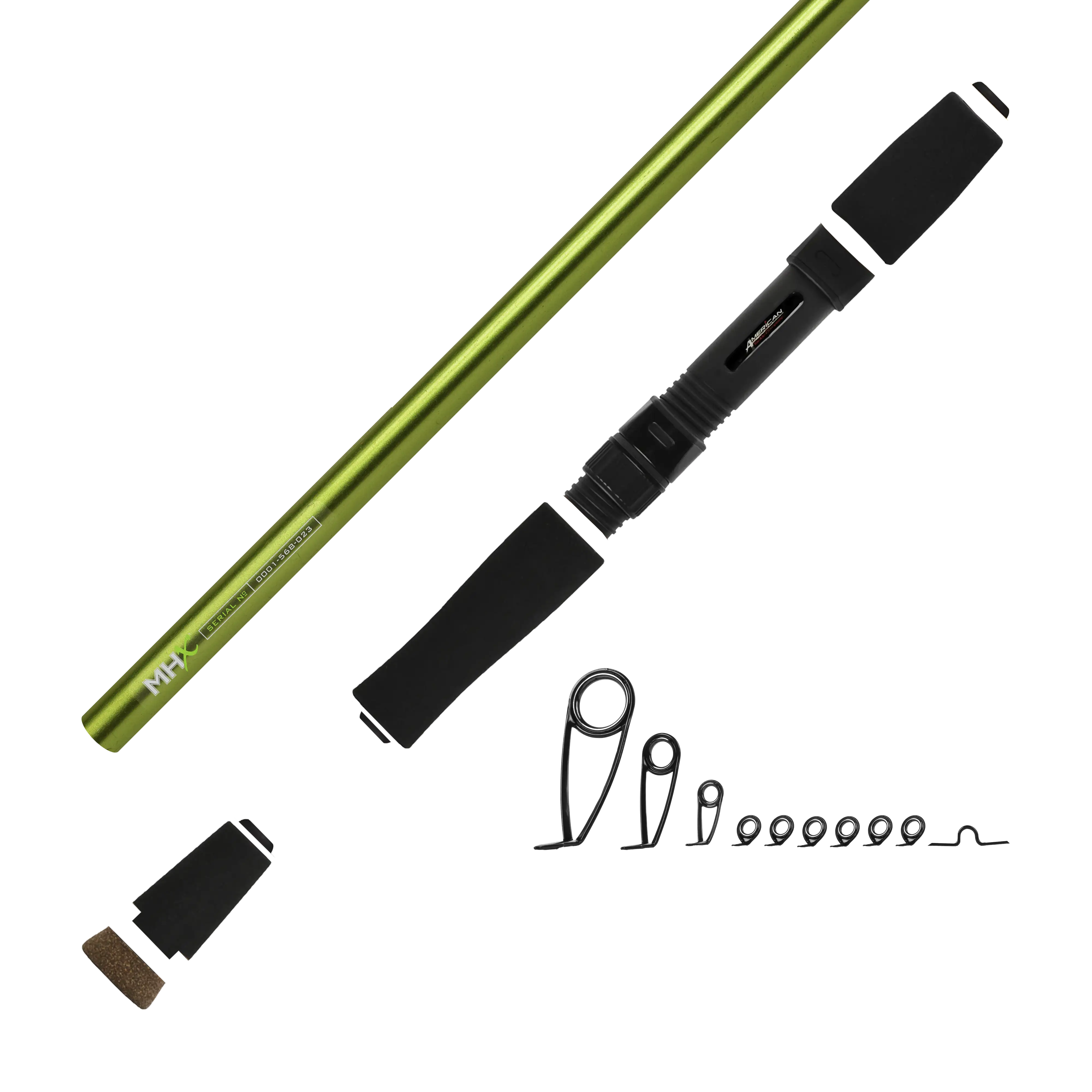 6'6" Med-Light MHX Spinning Rod Kit - Image 22