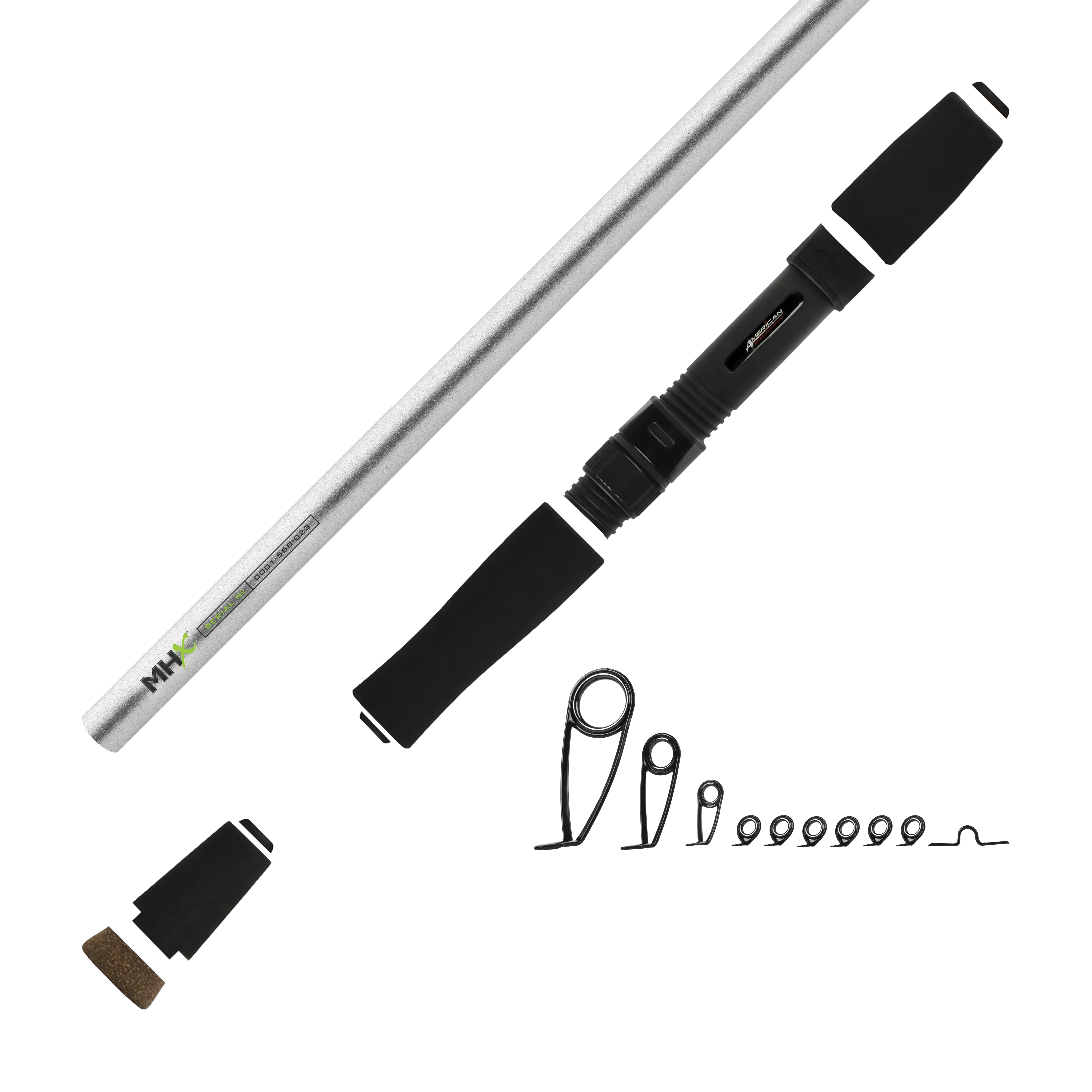 6'6" Med-Light MHX Spinning Rod Kit - Image 26