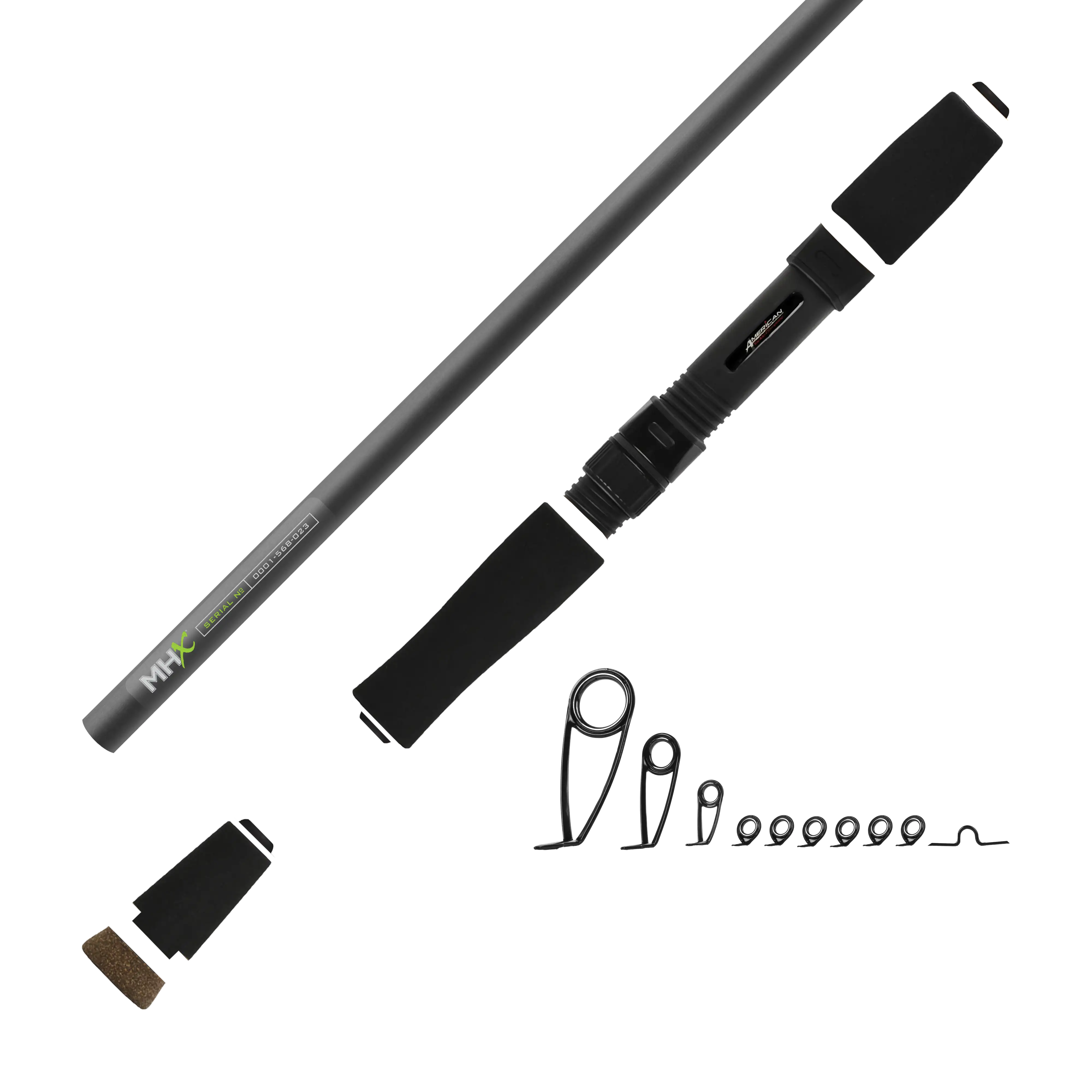 6'6" Med-Light MHX Spinning Rod Kit - Image 27
