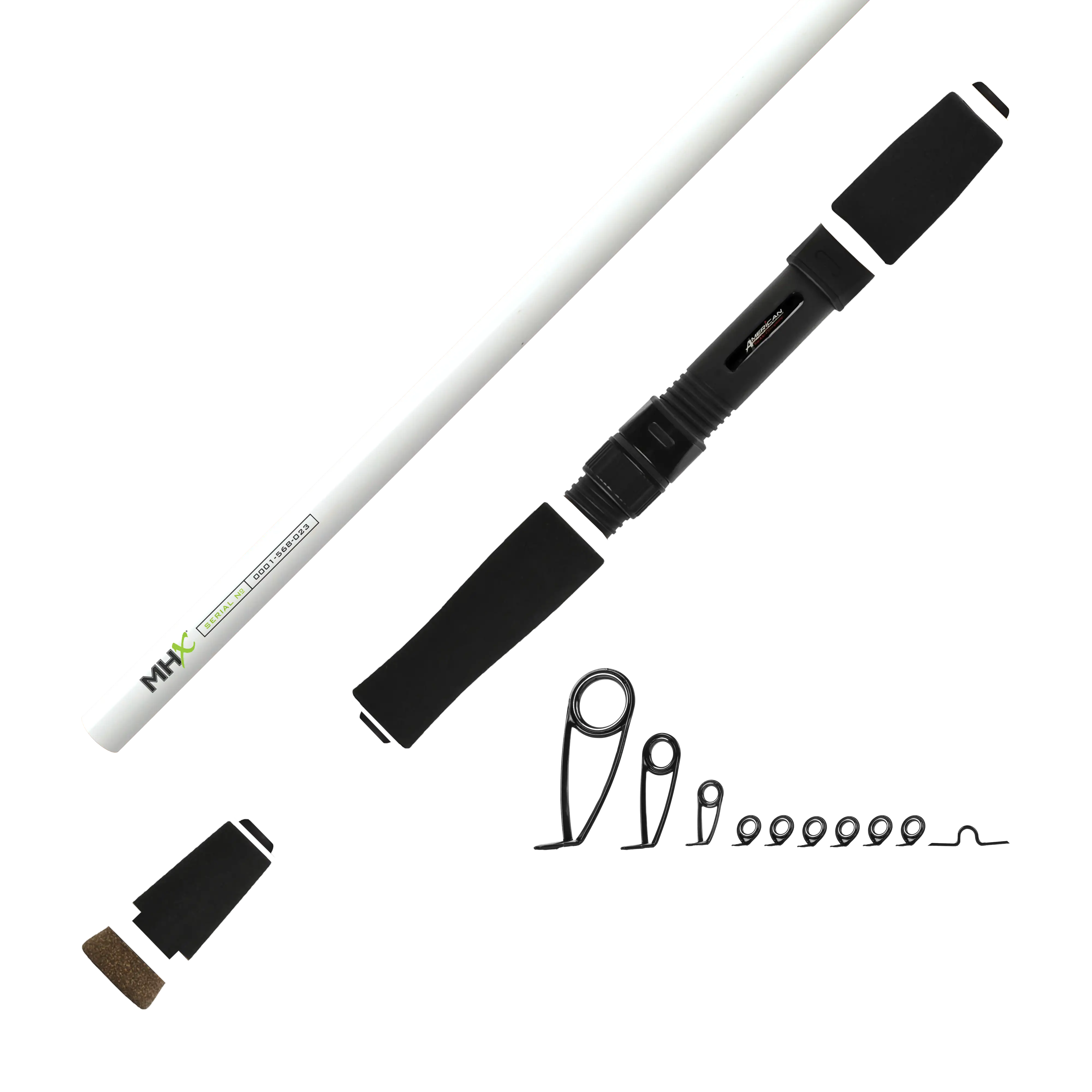 6'6" Med-Light MHX Spinning Rod Kit - Image 28