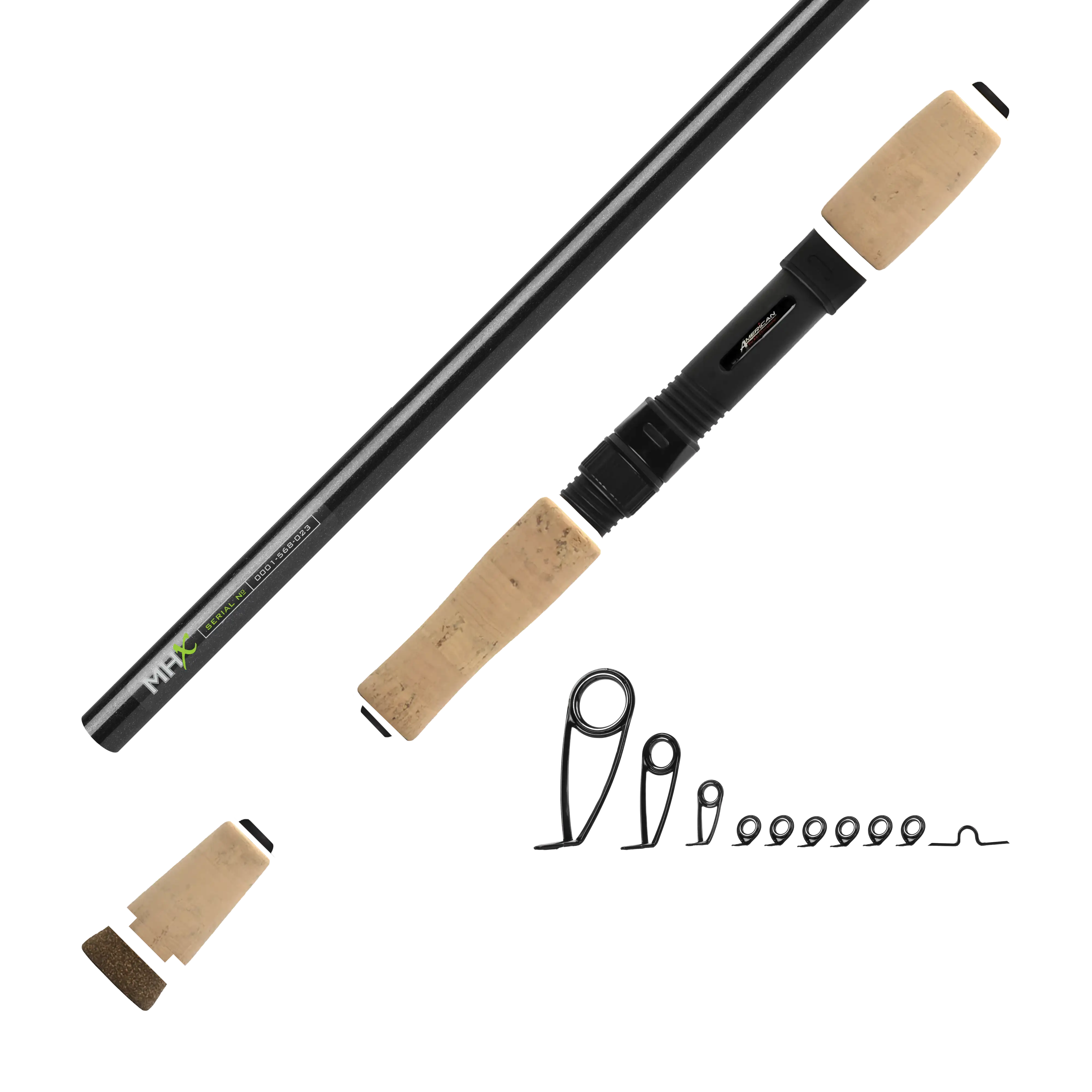 6'6" Med-Light MHX Spinning Rod Kit - Image 3