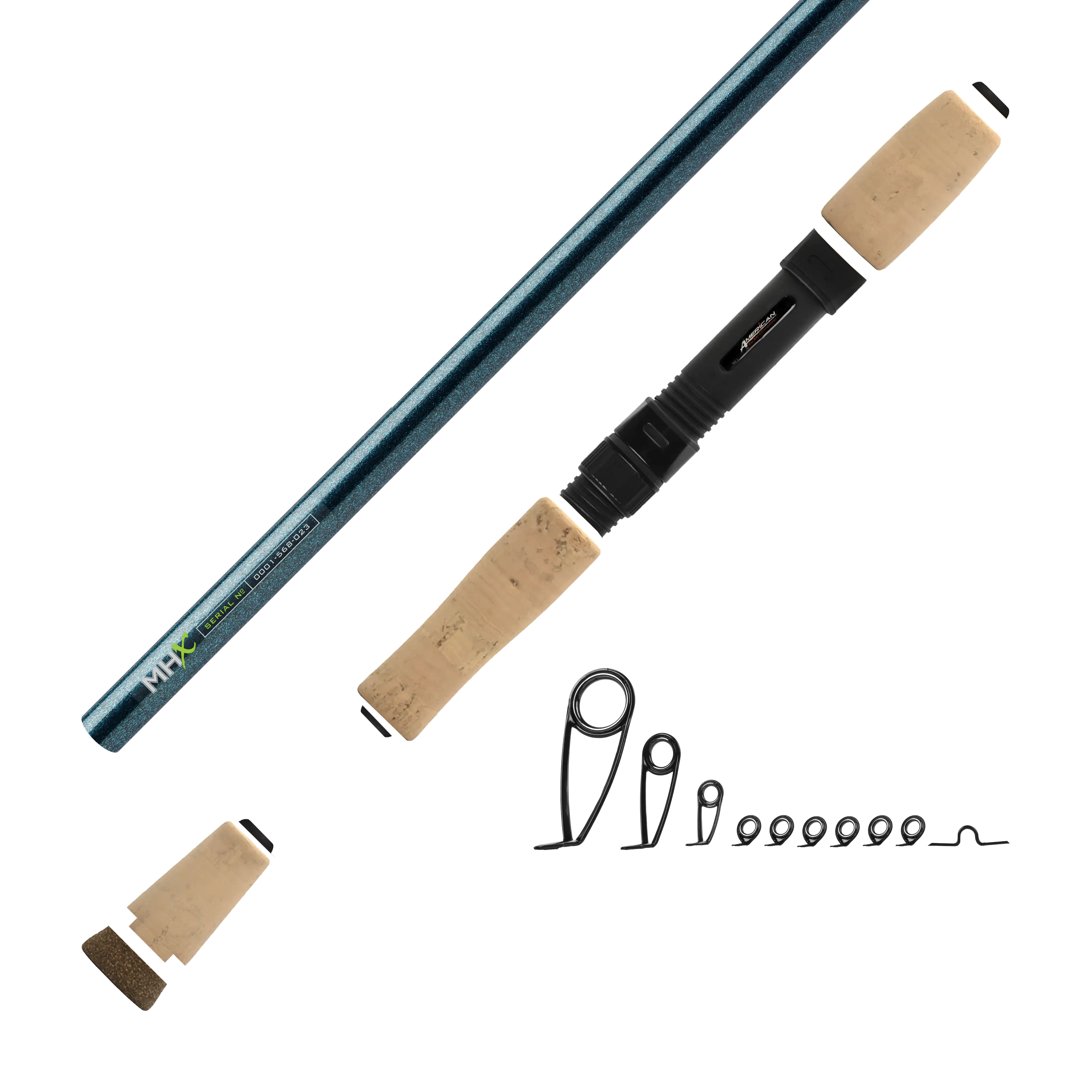 6'6" Med-Light MHX Spinning Rod Kit - Image 4