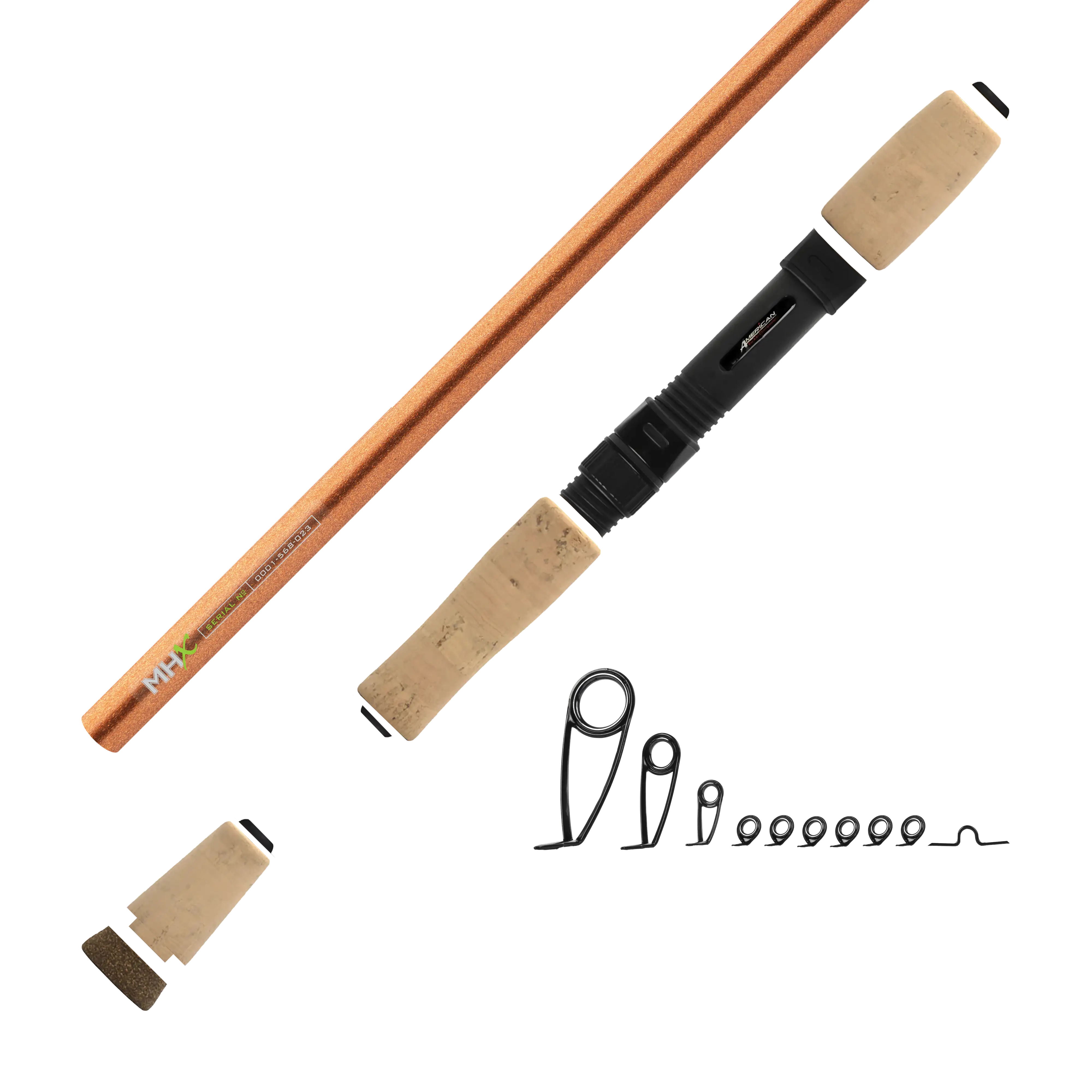 6'6" Med-Light MHX Spinning Rod Kit - Image 5