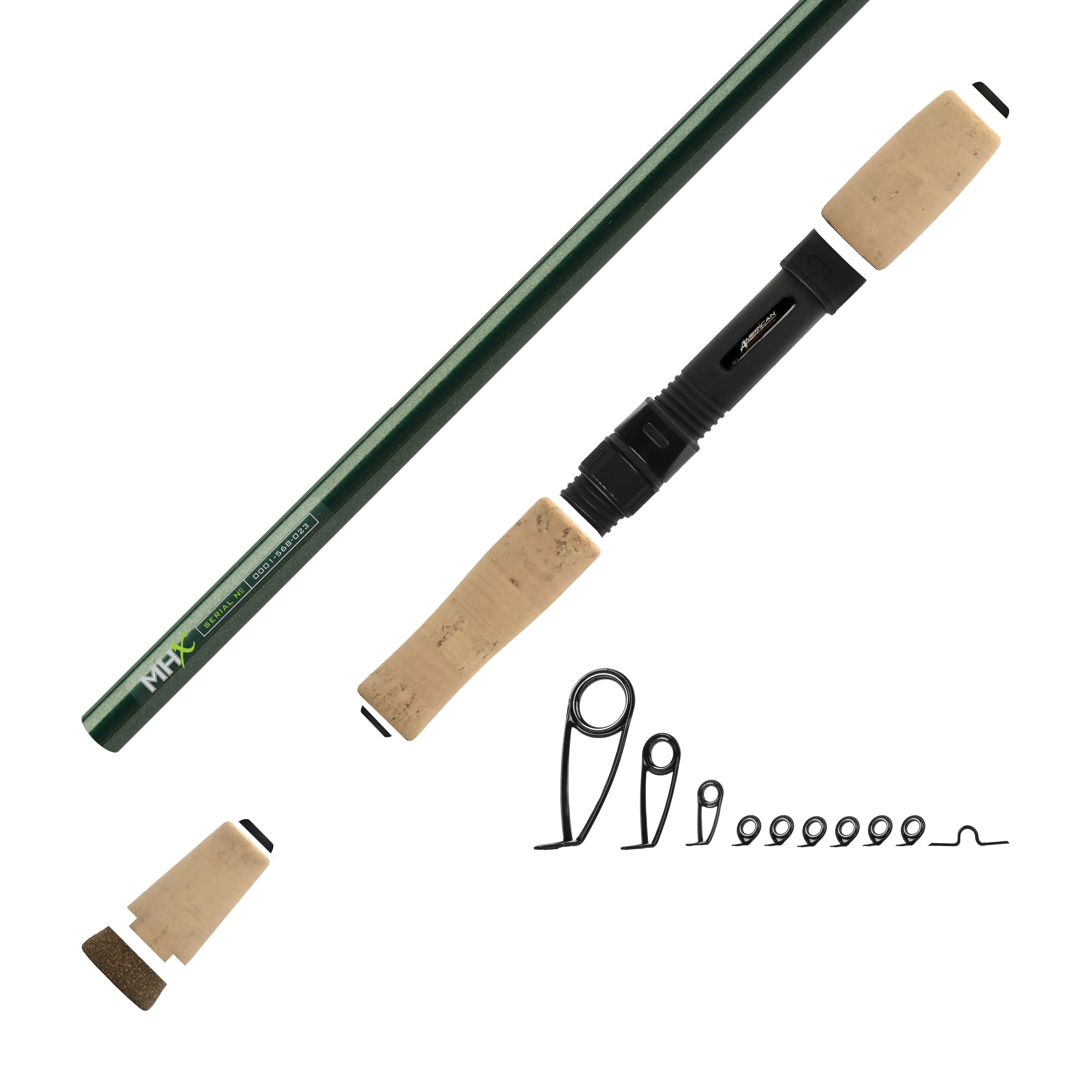 6'6" Med-Light MHX Spinning Rod Kit - Image 6