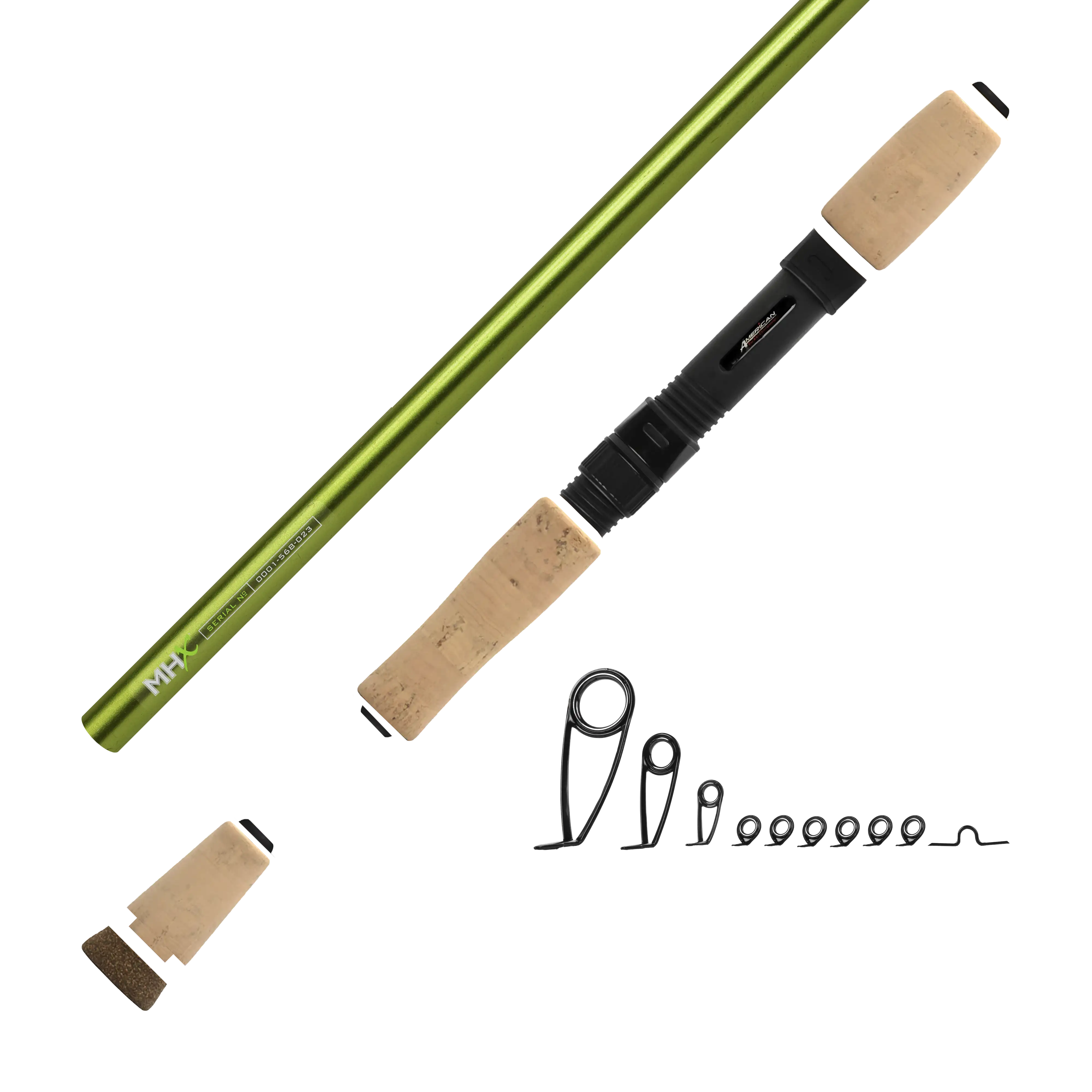 6'6" Med-Light MHX Spinning Rod Kit - Image 8