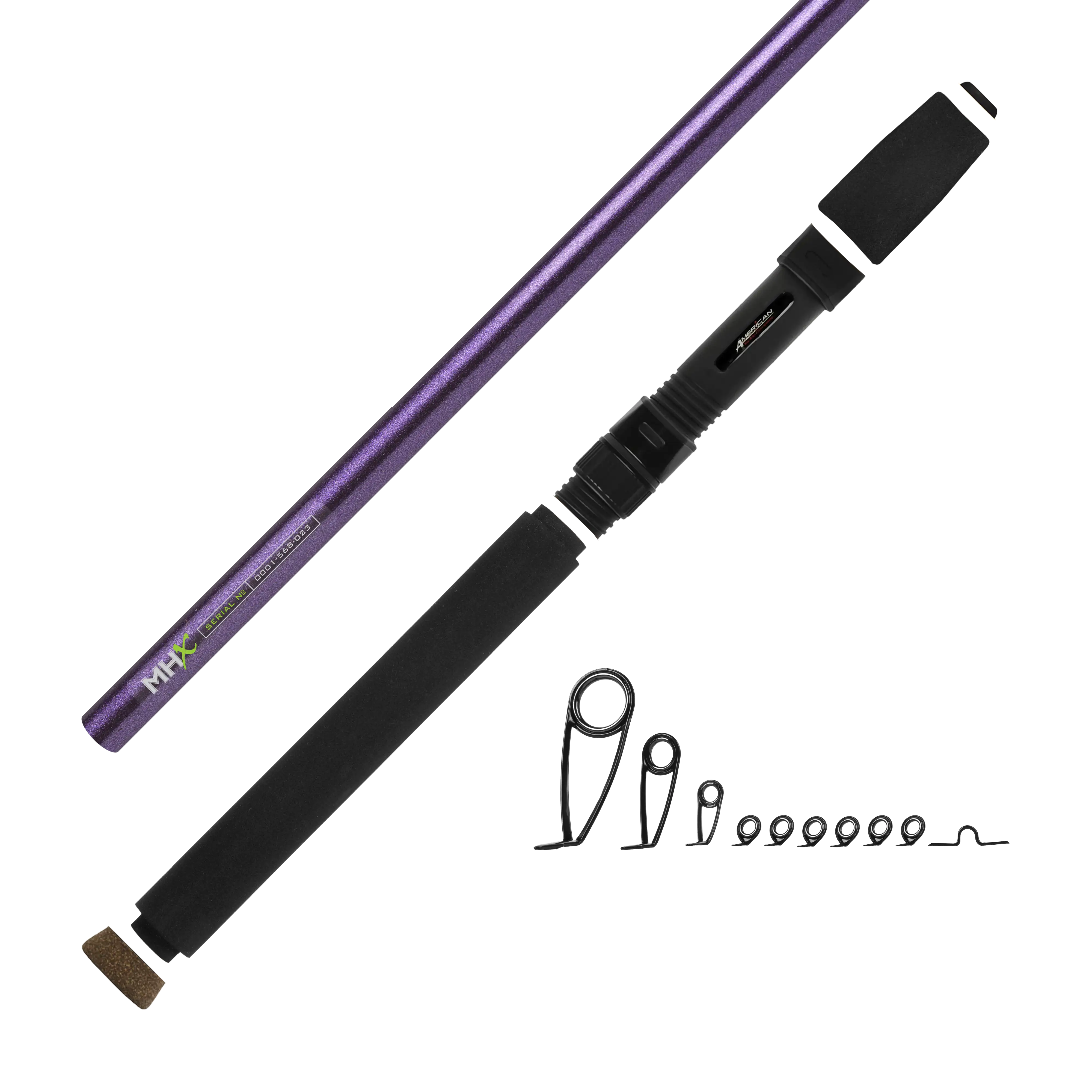 6'6" Ultralight MHX Light Spinning Rod Kit - Image 23
