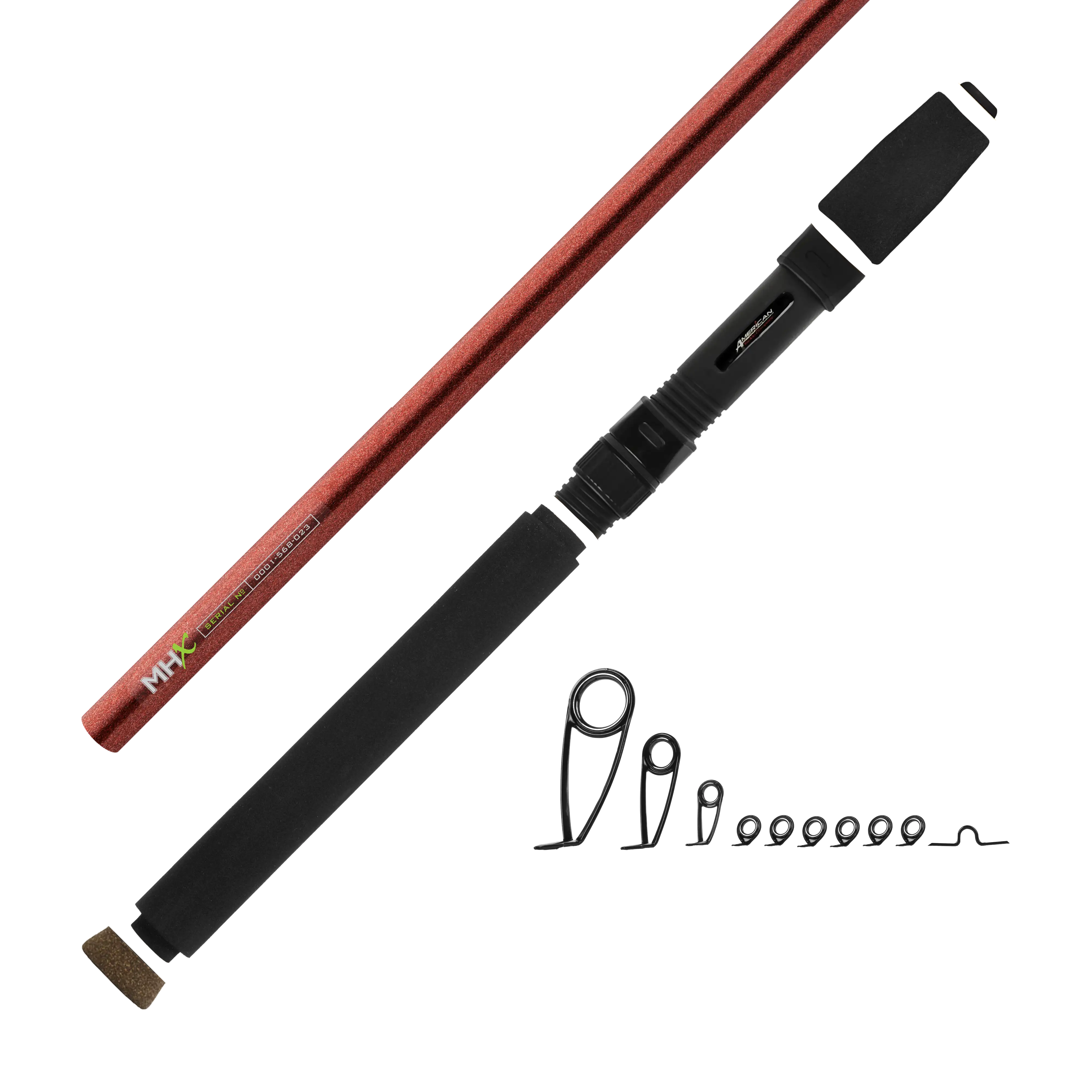 6'6" Ultralight MHX Light Spinning Rod Kit - Image 24