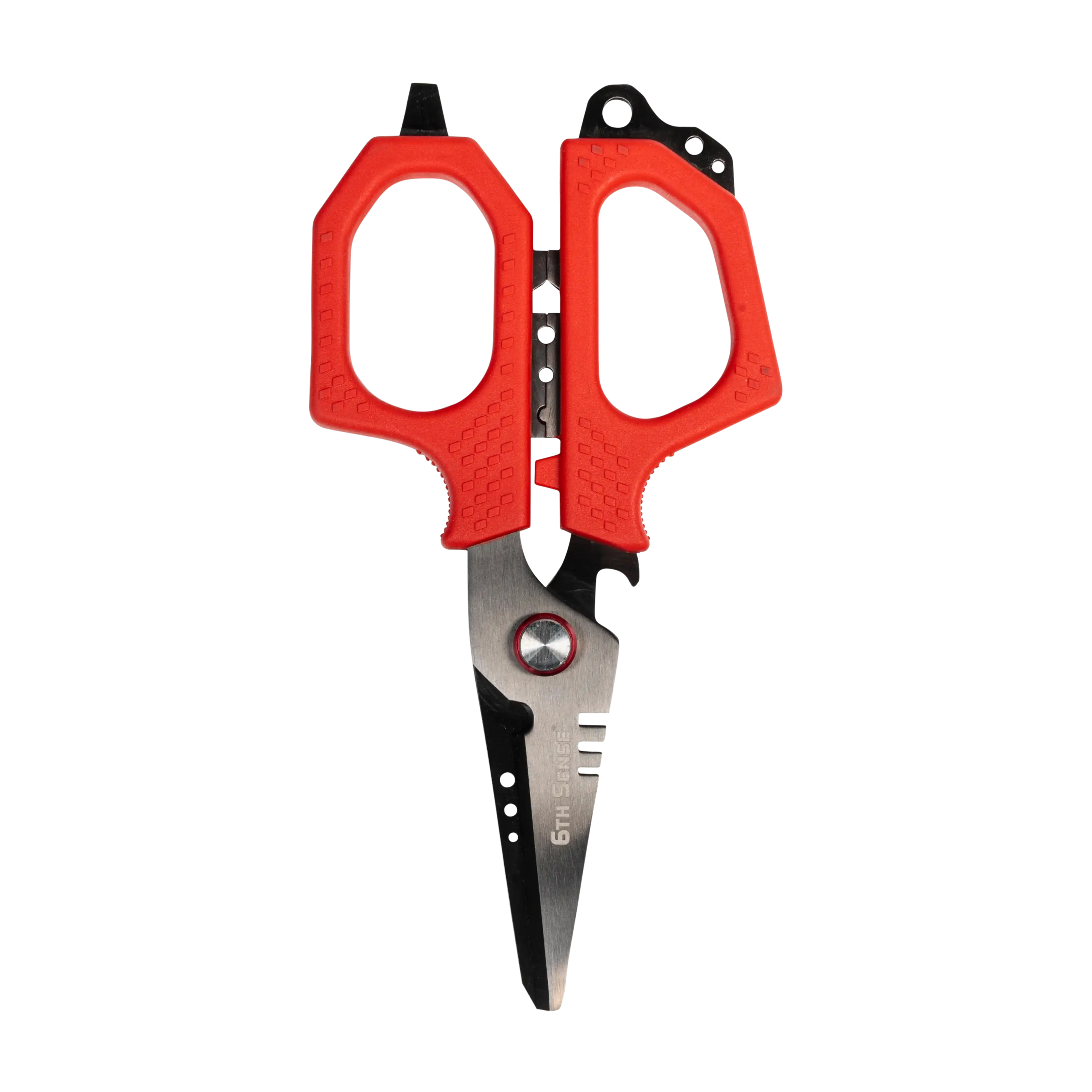 6th Sense Pro Fishing Shears - Red - Image 4