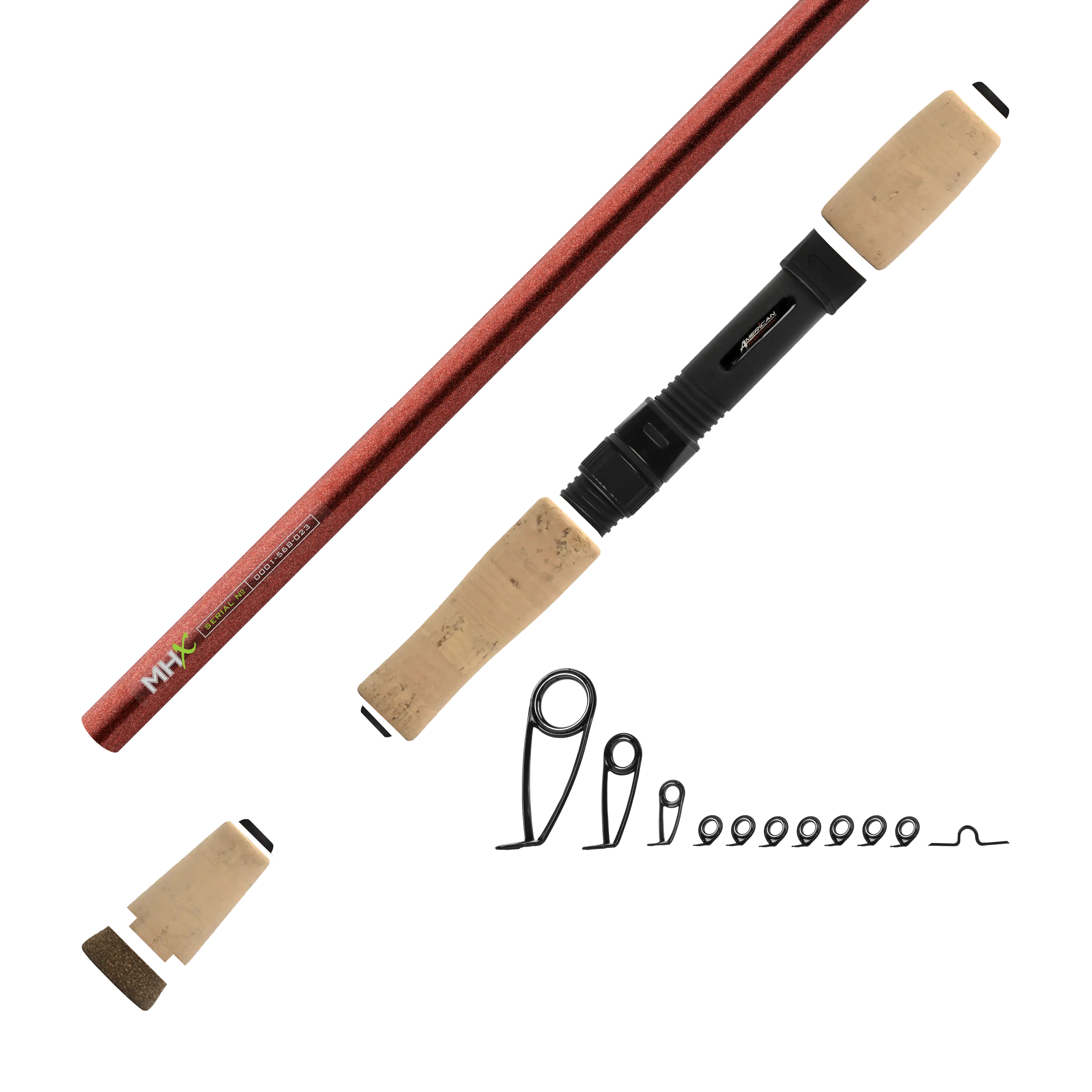 7'0" Light MHX Spinning Rod Kit - Image 22