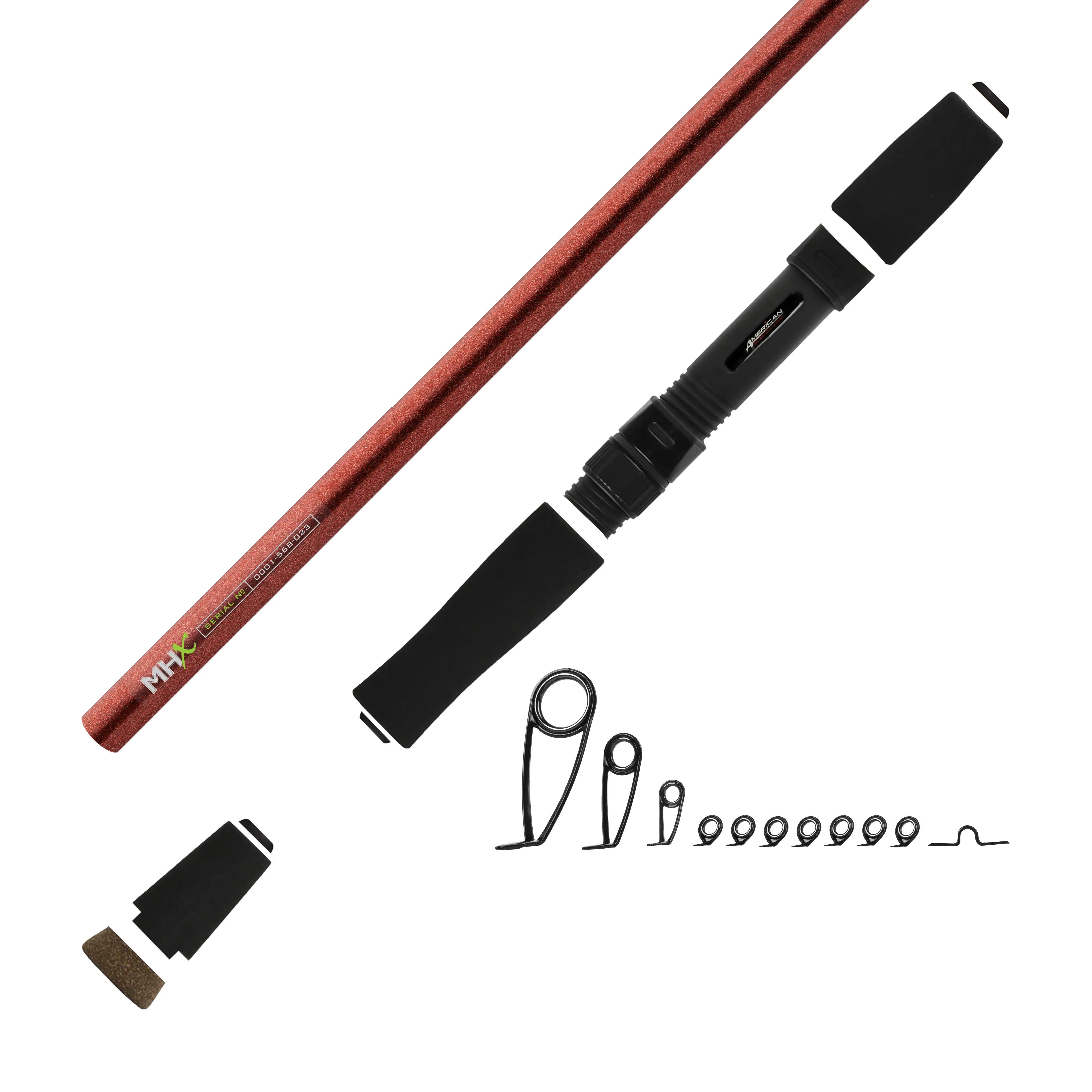 7'0" Light MHX Spinning Rod Kit - Image 9