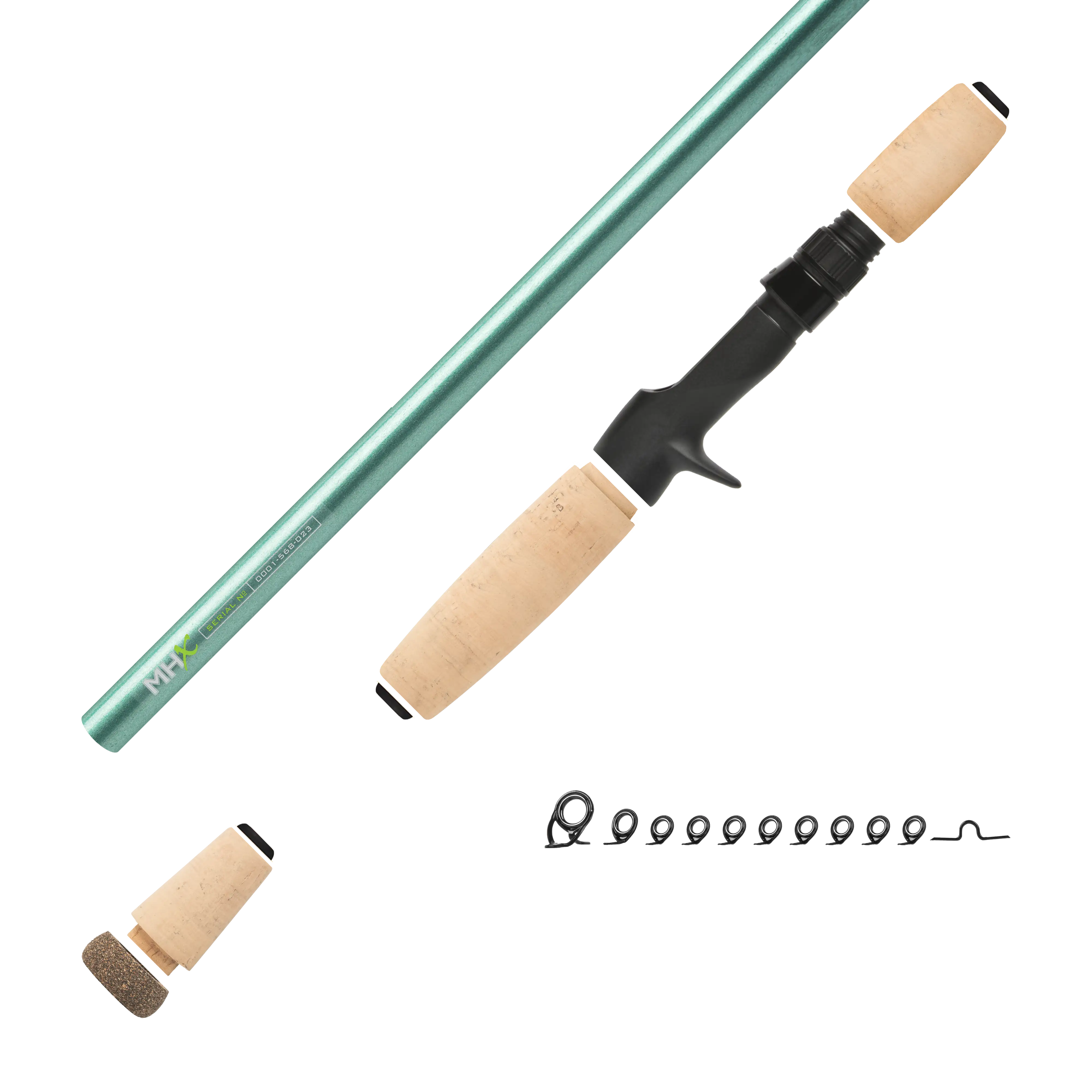 7'0" Med-Heavy MHX Mag Bass Casting Rod Kit - Image 18