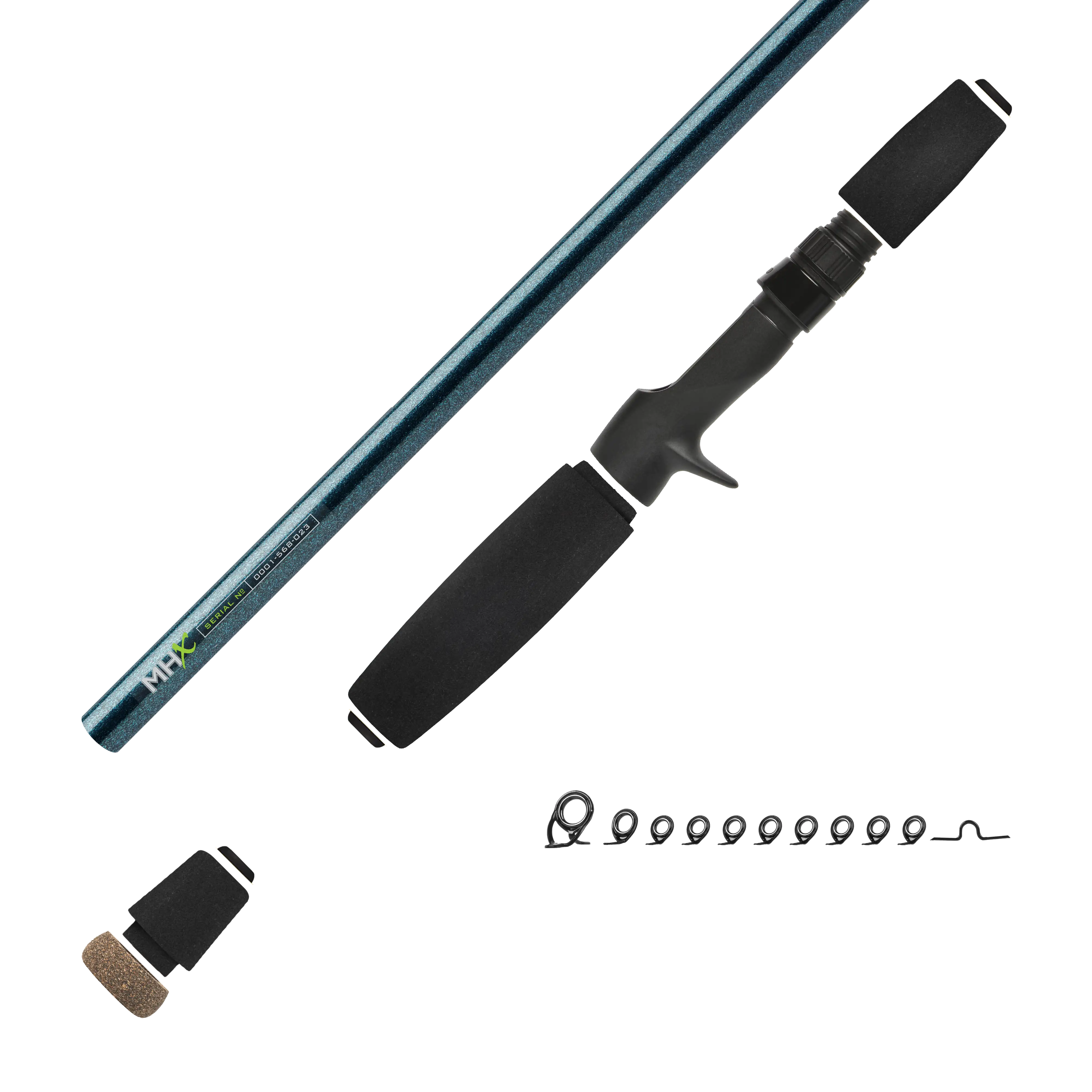 7'0" Med-Heavy MHX Mag Bass Casting Rod Kit - Image 13