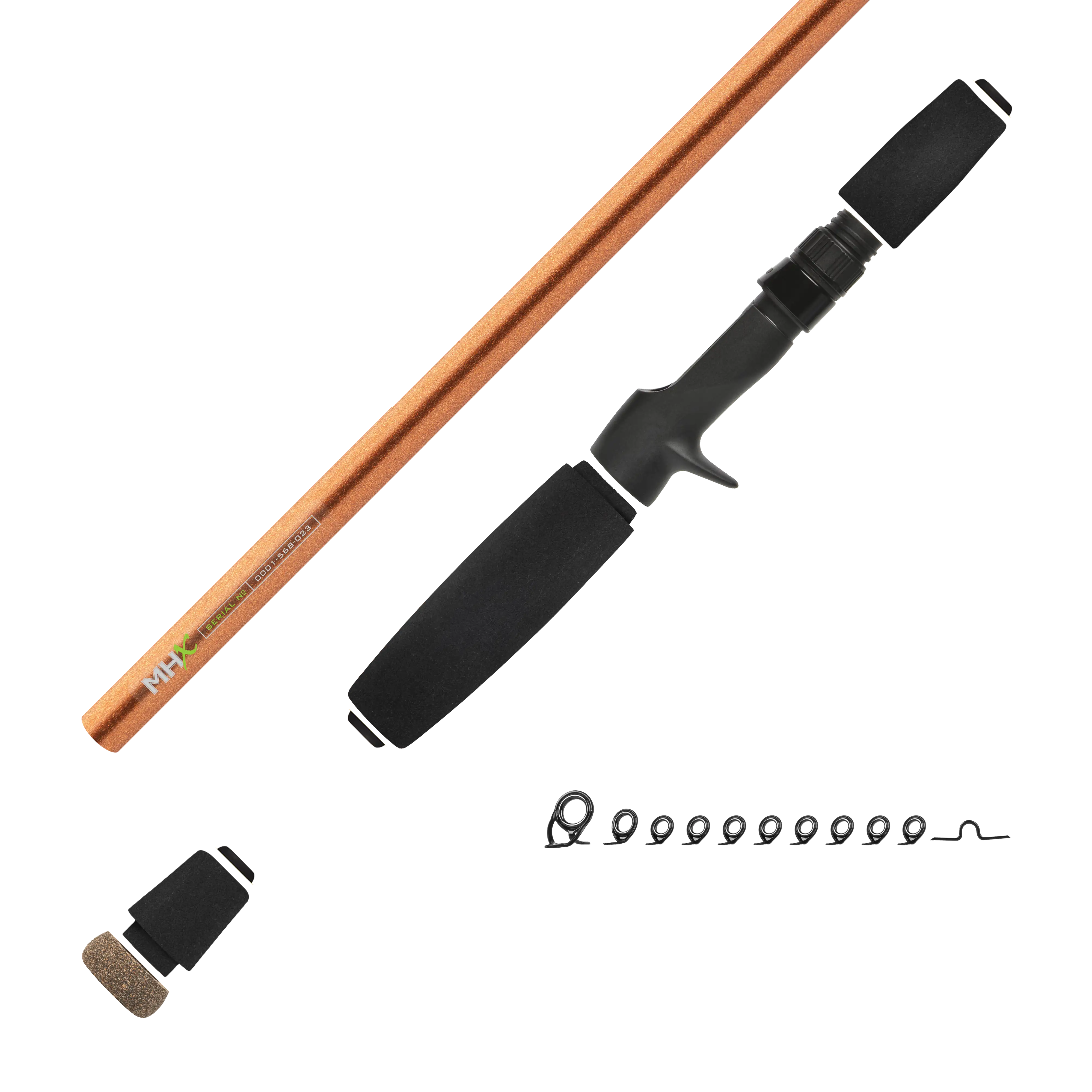 7'0" Med-Heavy MHX Mag Bass Casting Rod Kit - Image 7