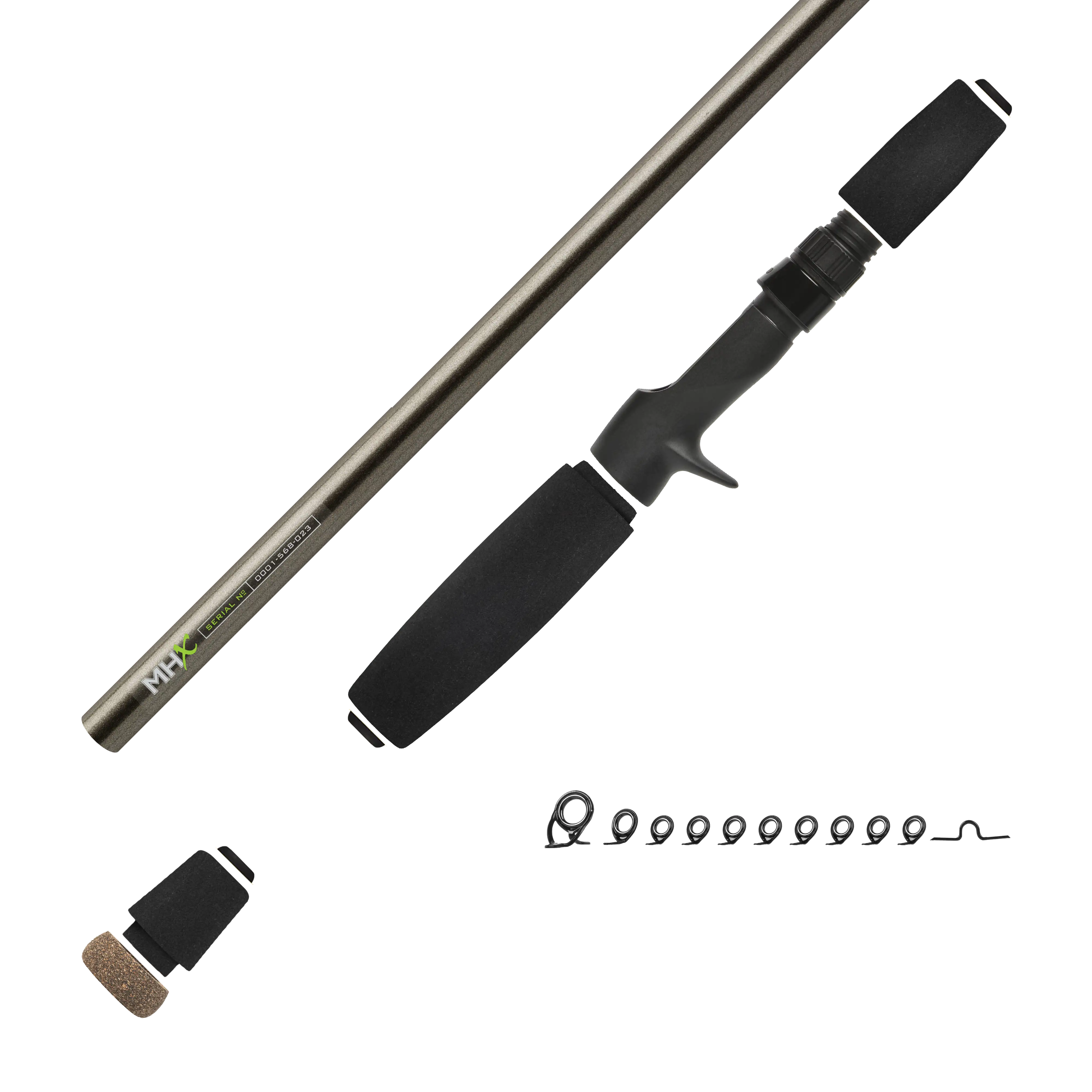 7'0" Med-Heavy MHX Mag Bass Casting Rod Kit - Image 9