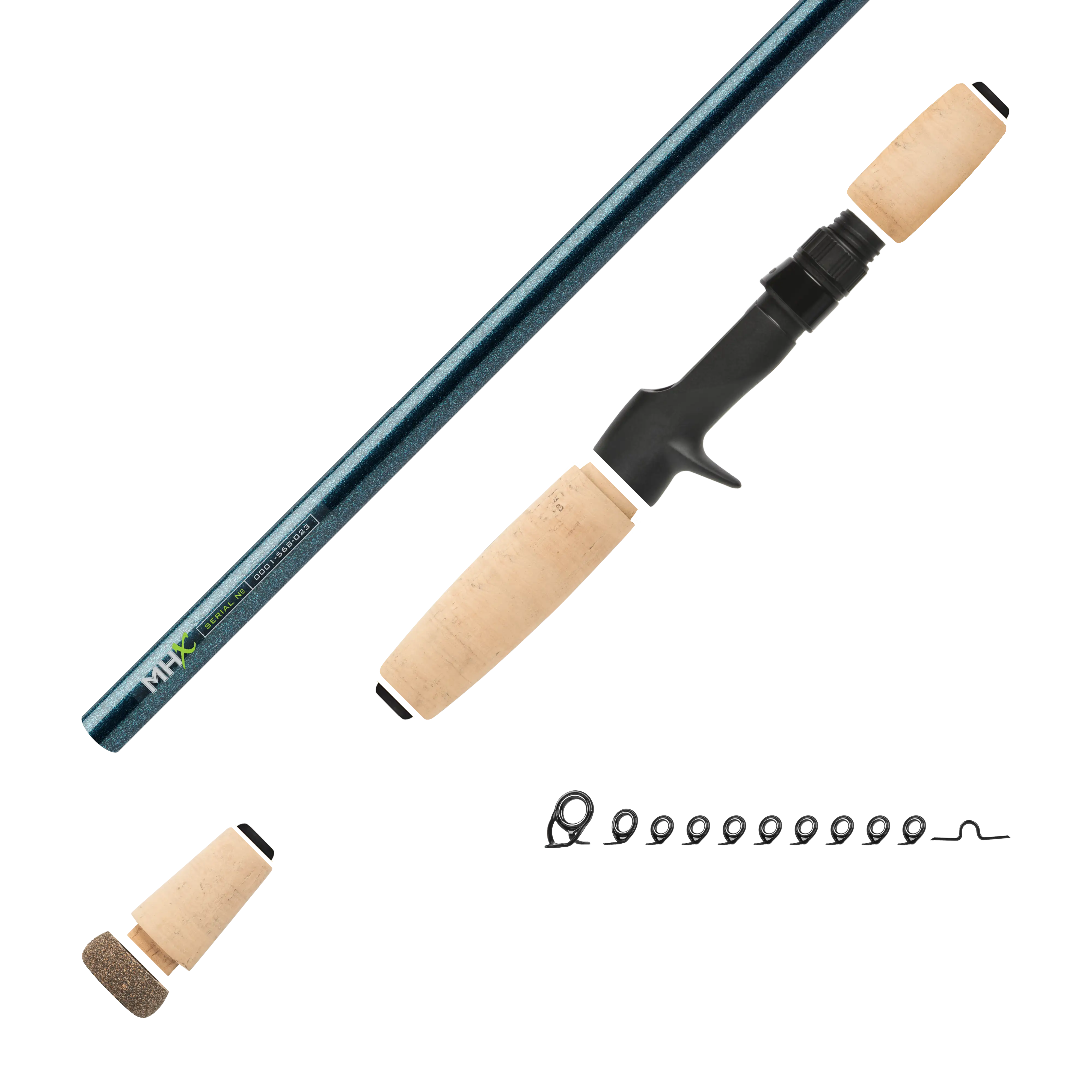 7'0" Med-Heavy MHX Mag Bass Casting Rod Kit - Image 27