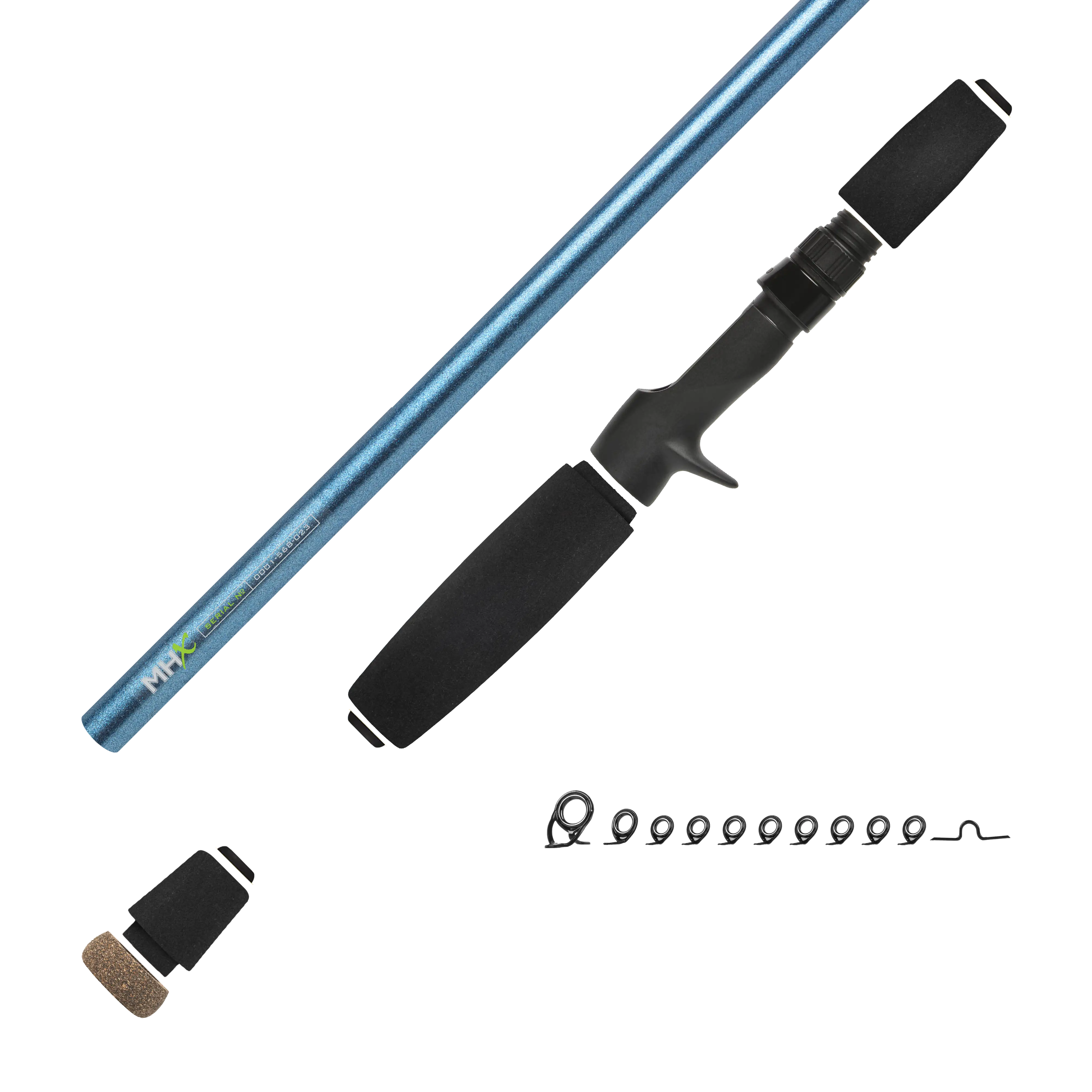 7'0" Med-Heavy MHX Mag Bass Casting Rod Kit - Image 10
