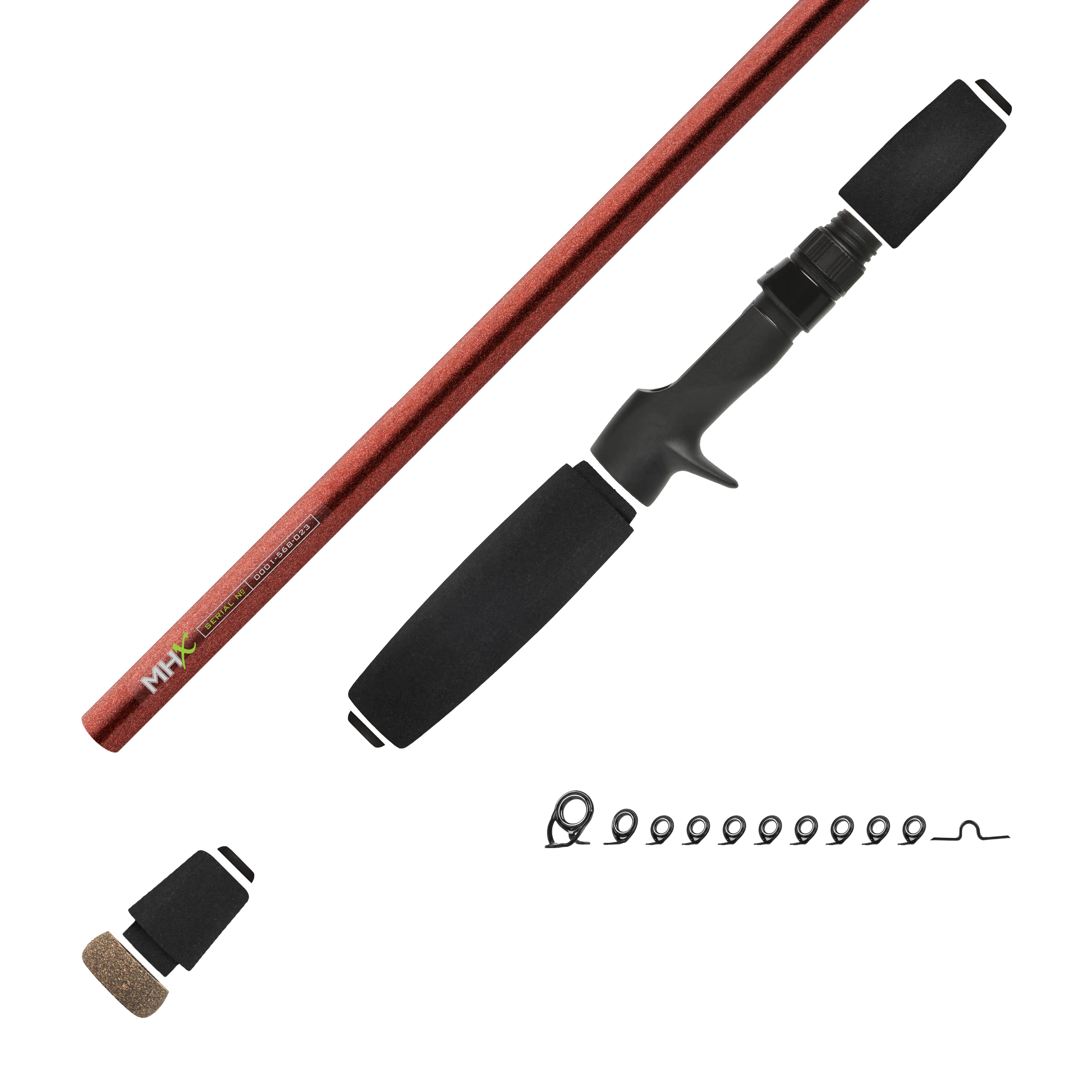 7'0" Med-Heavy MHX Mag Bass Casting Rod Kit - Image 5