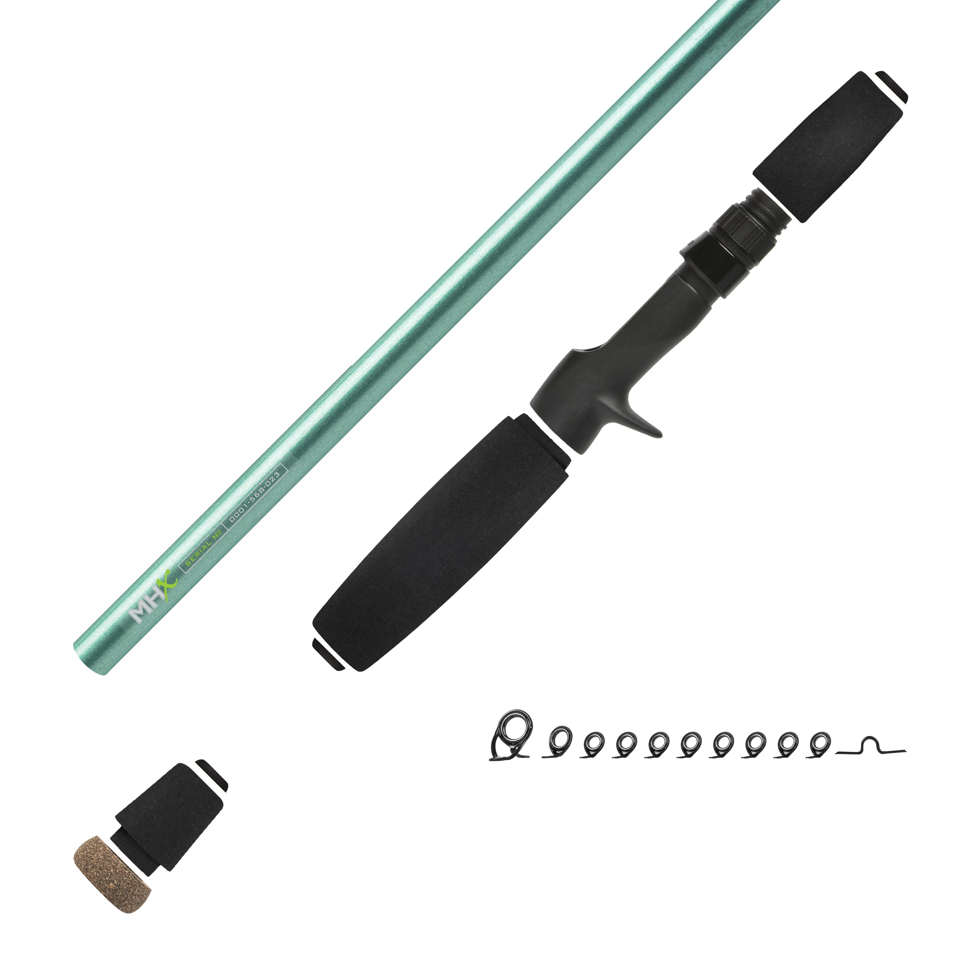 7'0" Med-Heavy MHX Mag Bass Casting Rod Kit - Image 4