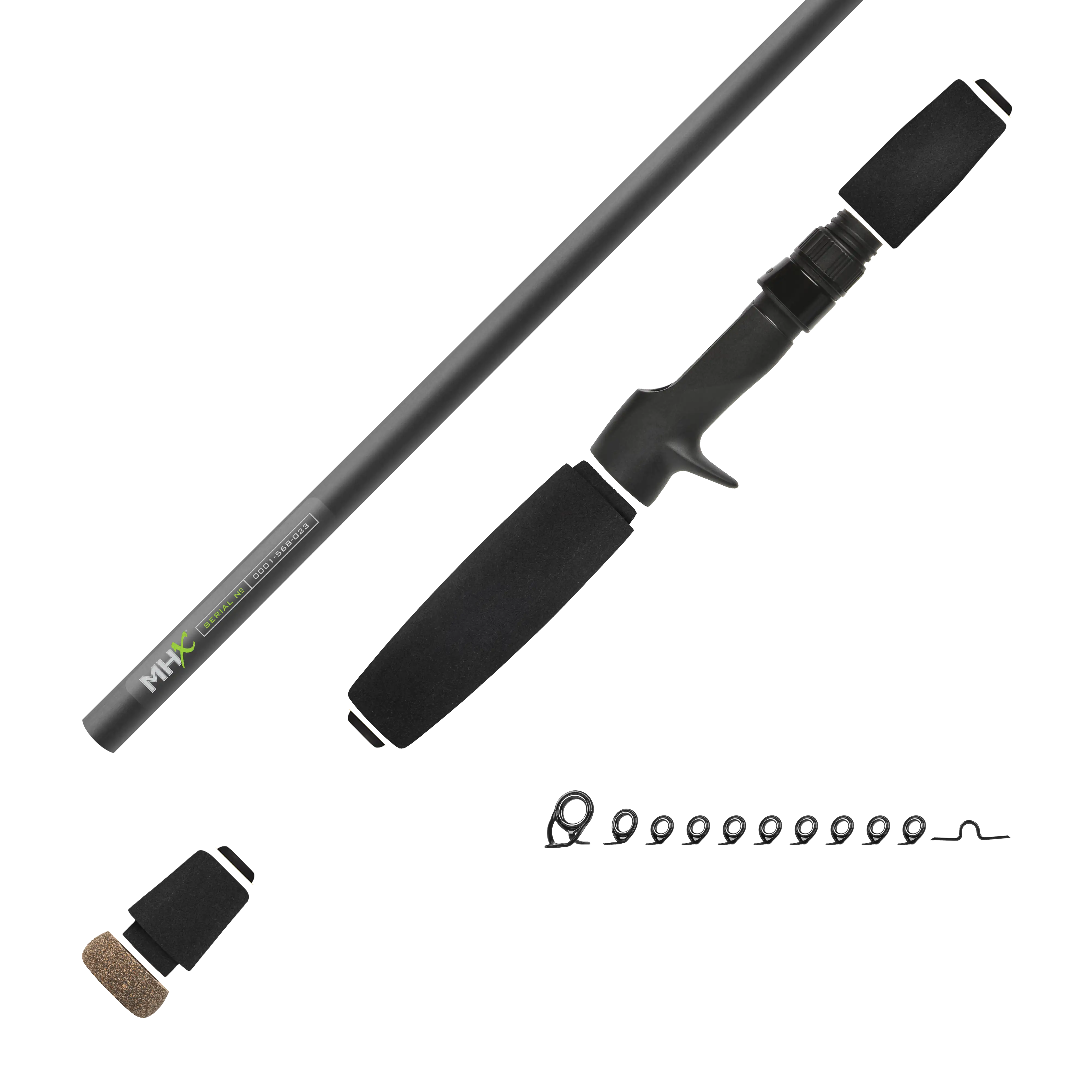 7'0" Med-Heavy MHX Mag Bass Casting Rod Kit - Image 2