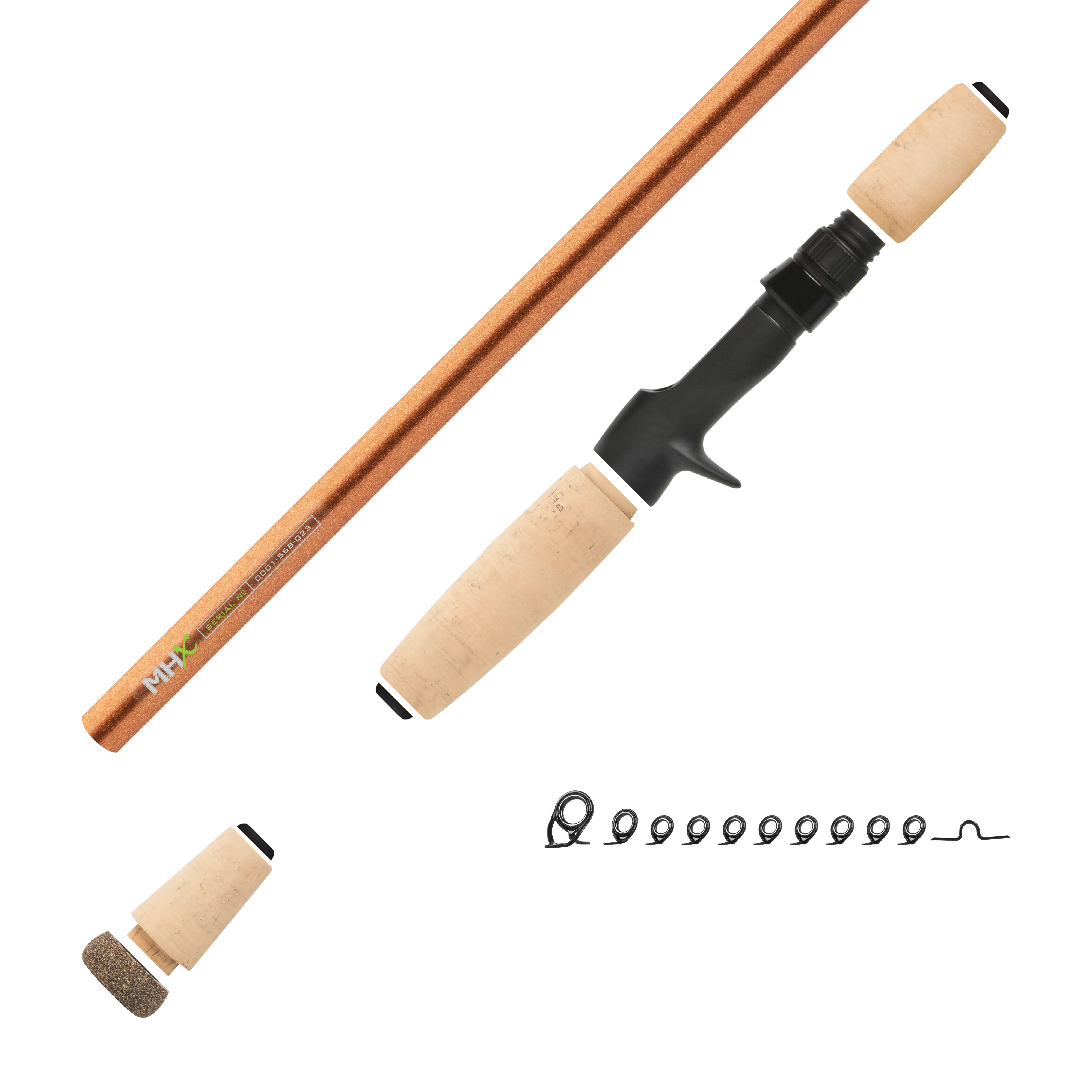 7'0" Med-Heavy MHX Mag Bass Casting Rod Kit - Image 26