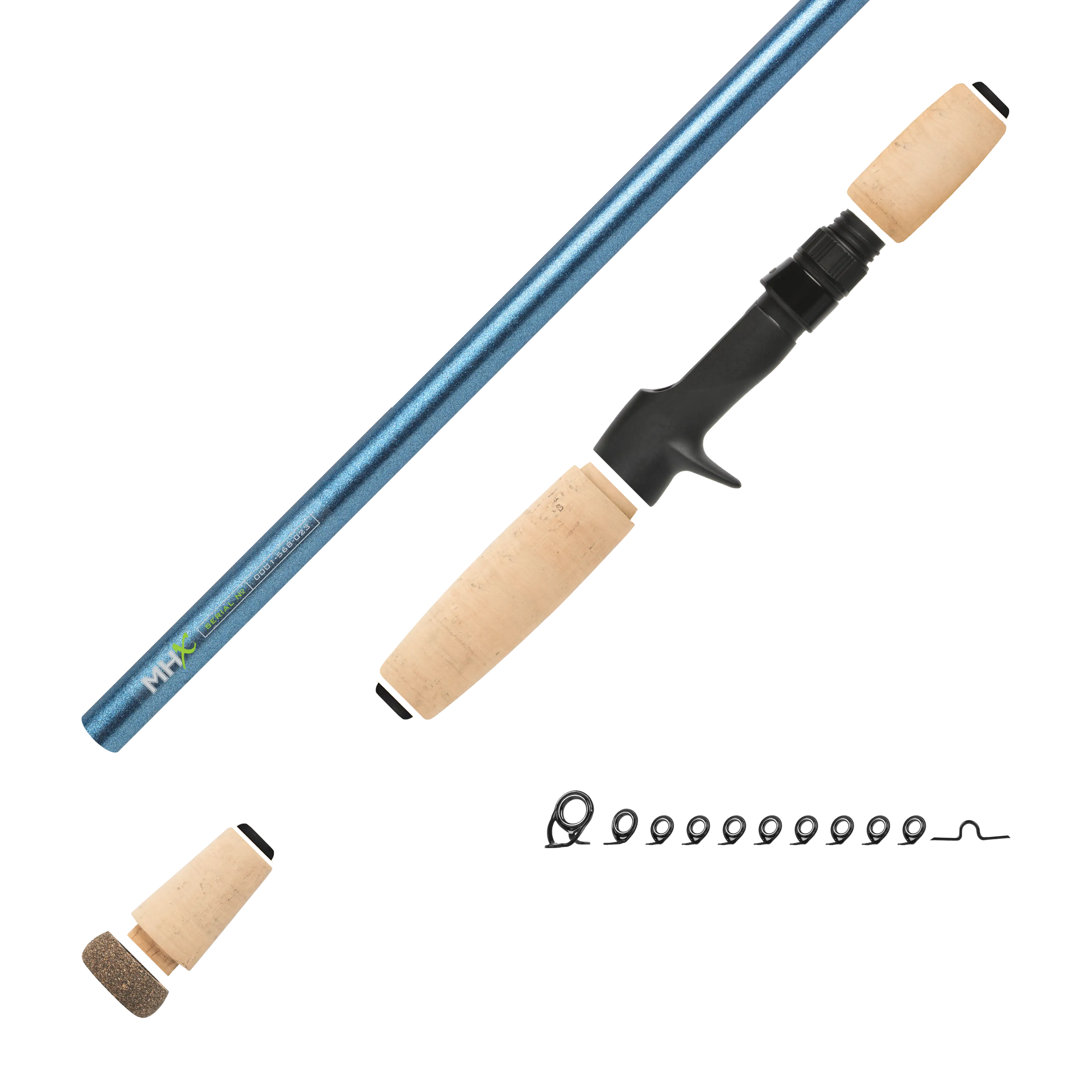 7'0" Med-Heavy MHX Mag Bass Casting Rod Kit - Image 23