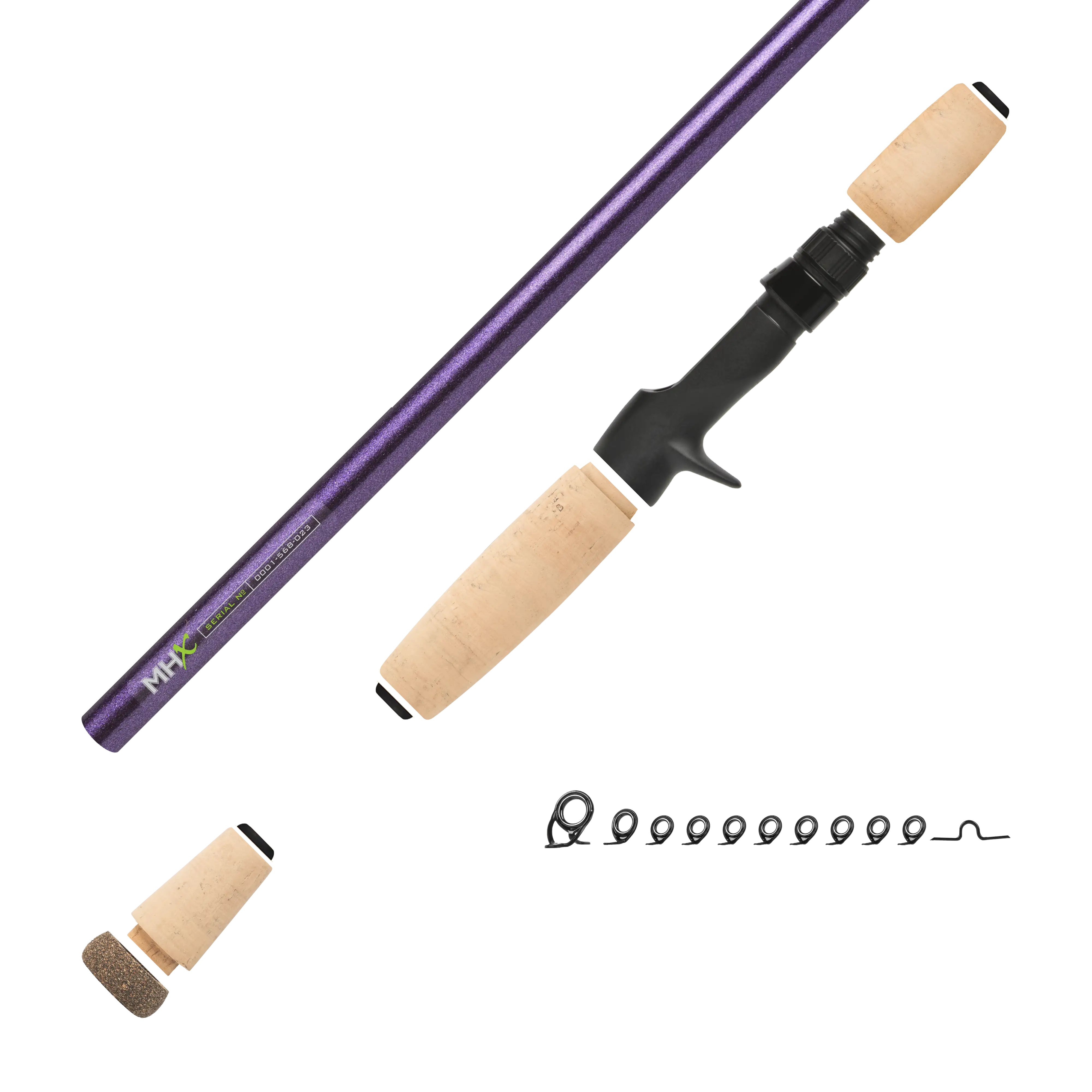 7'0" Med-Heavy MHX Mag Bass Casting Rod Kit - Image 19