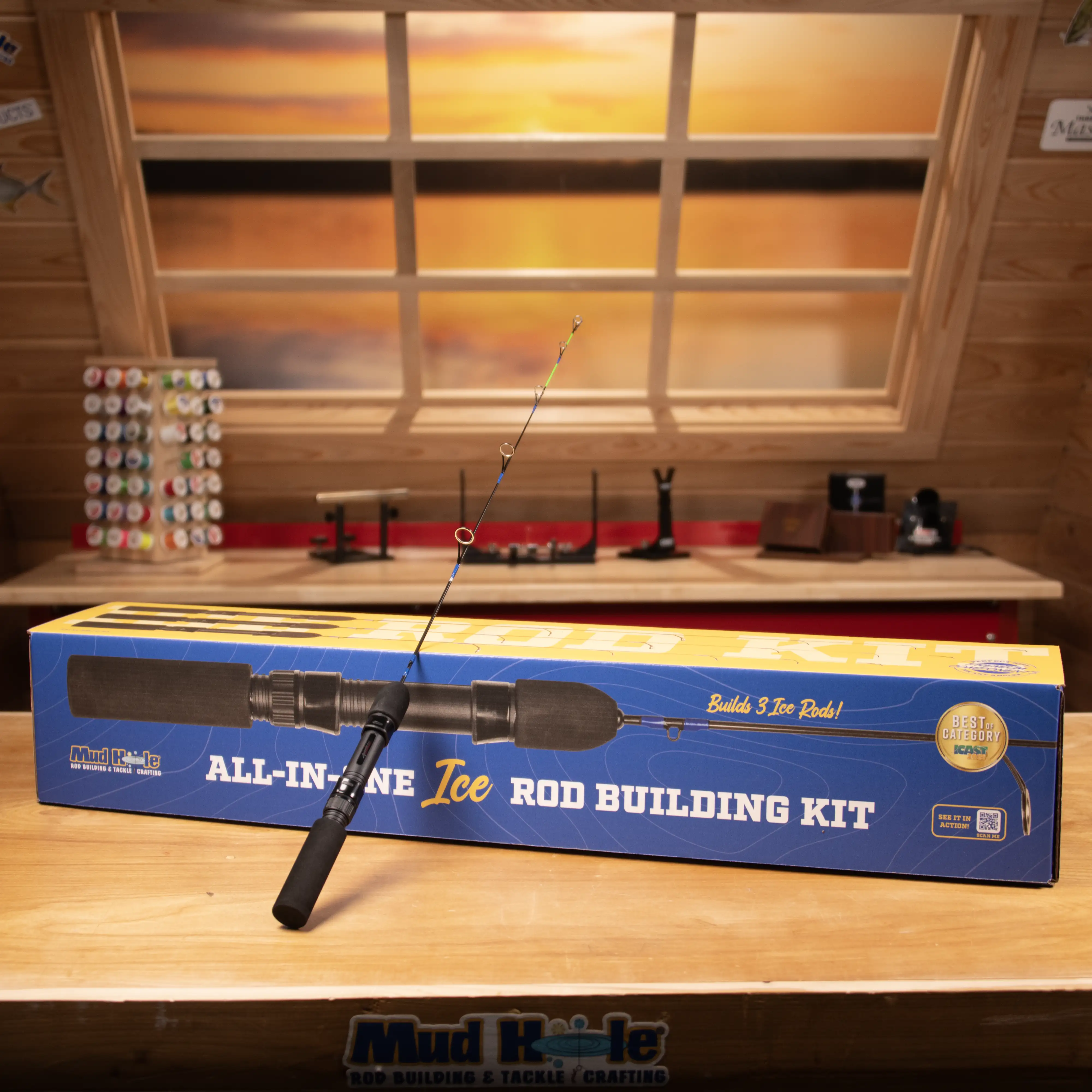 Mud Hole All-In-One Ice Rod Building Kit - Image 4
