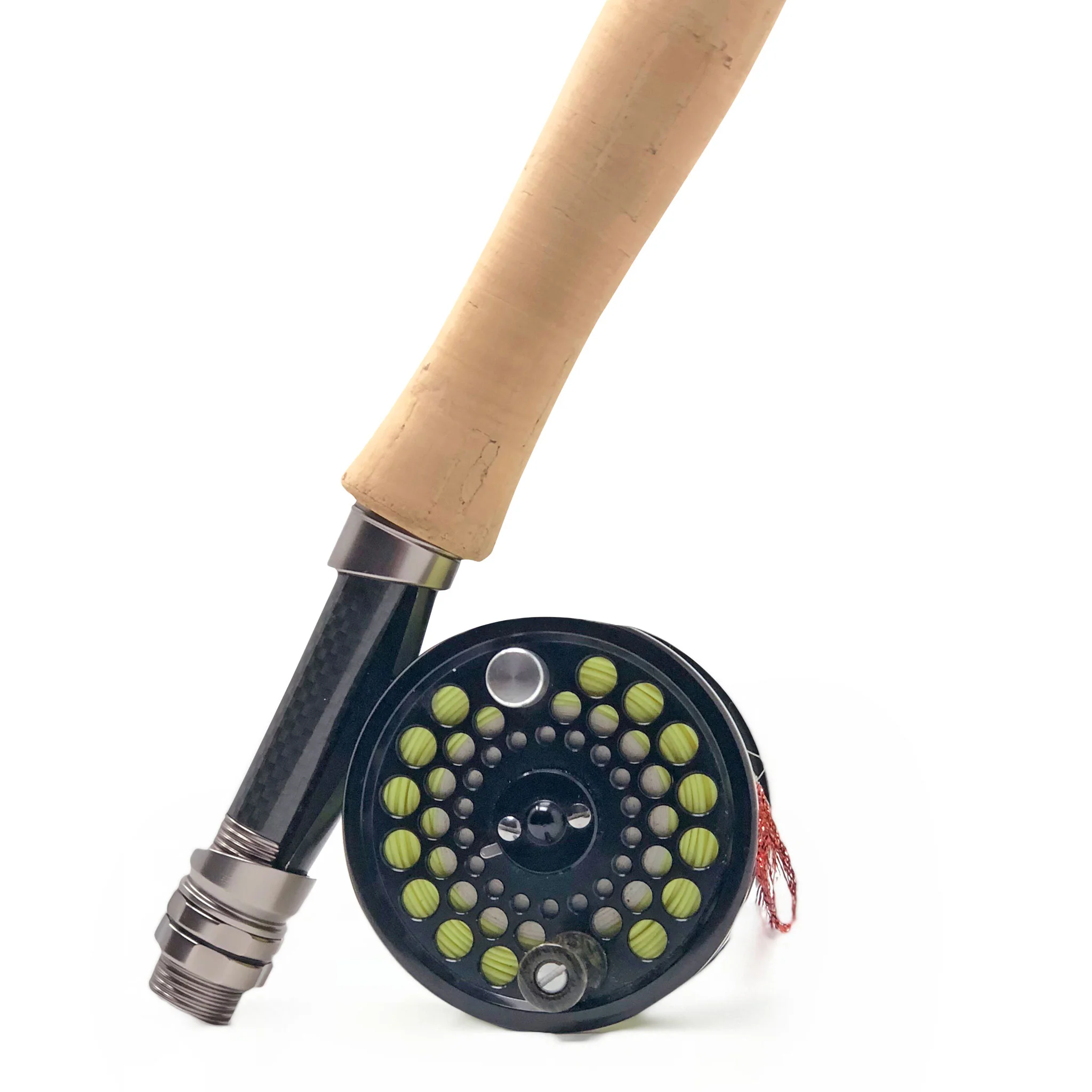 American Tackle 3K Gloss Twill Fly Reel Seat - Image 8