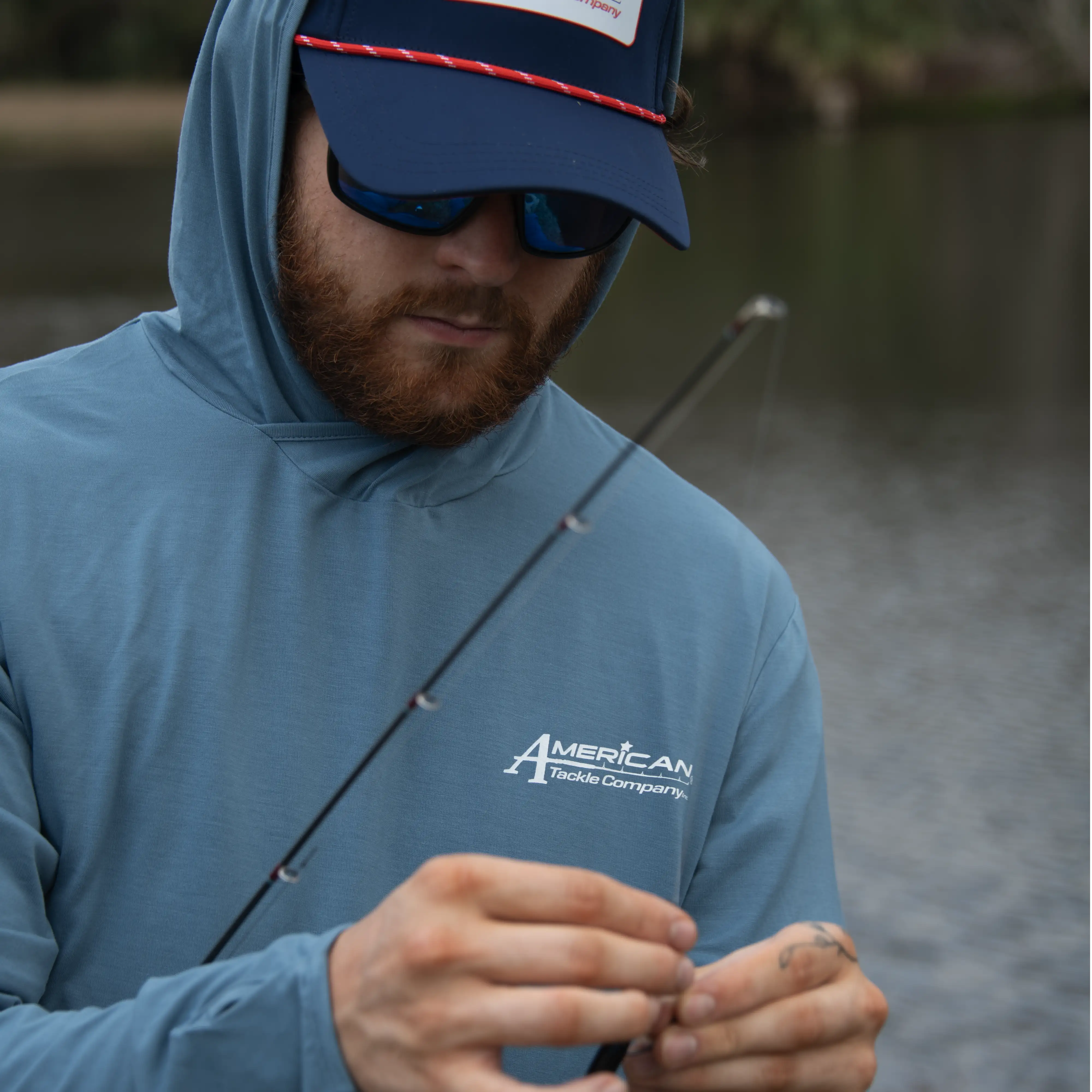 American Tackle Bamboo Long Sleeve Shirt - Image 3