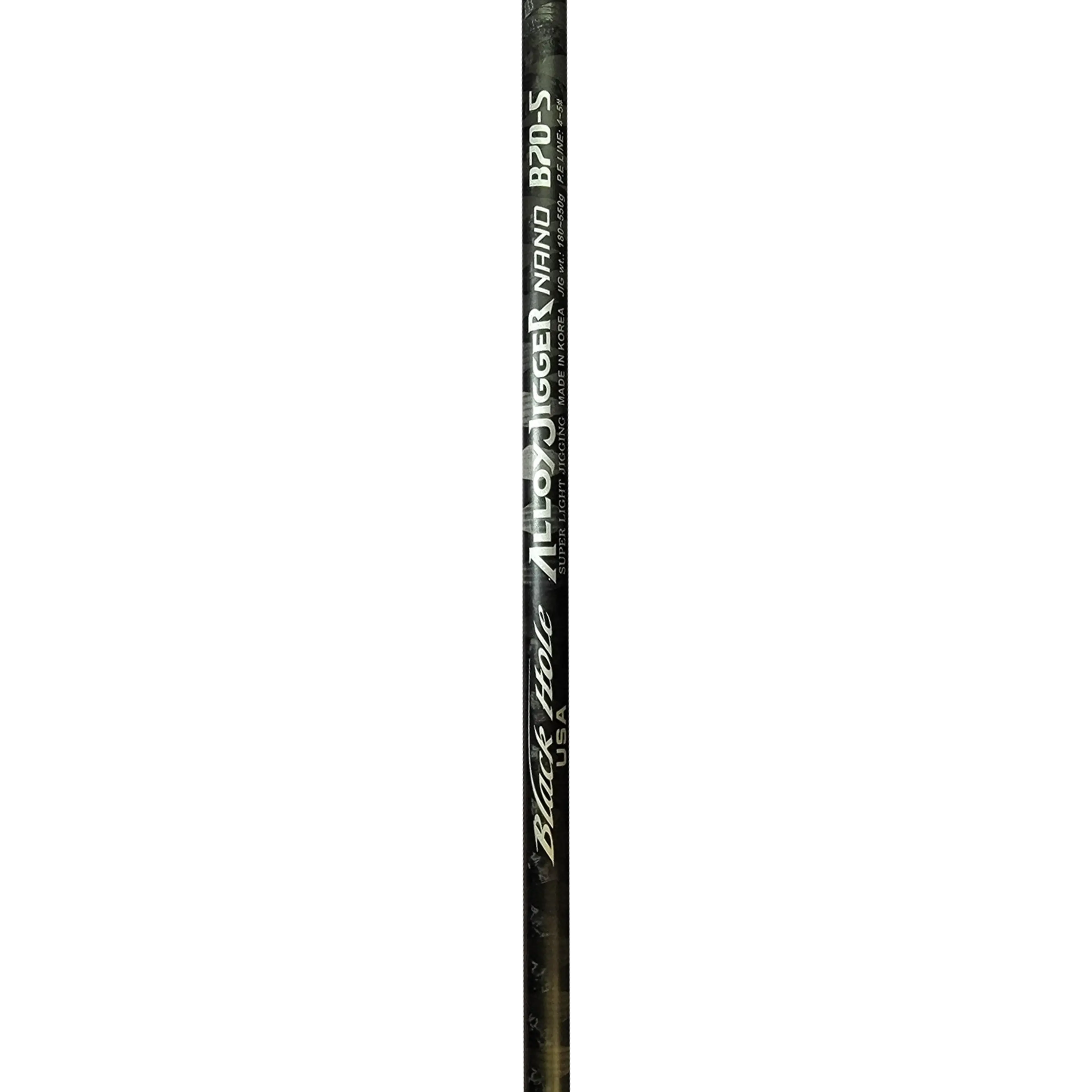 Black Hole Alloy Jigger Nano Slow Pitch Jigging Blank - Image 3