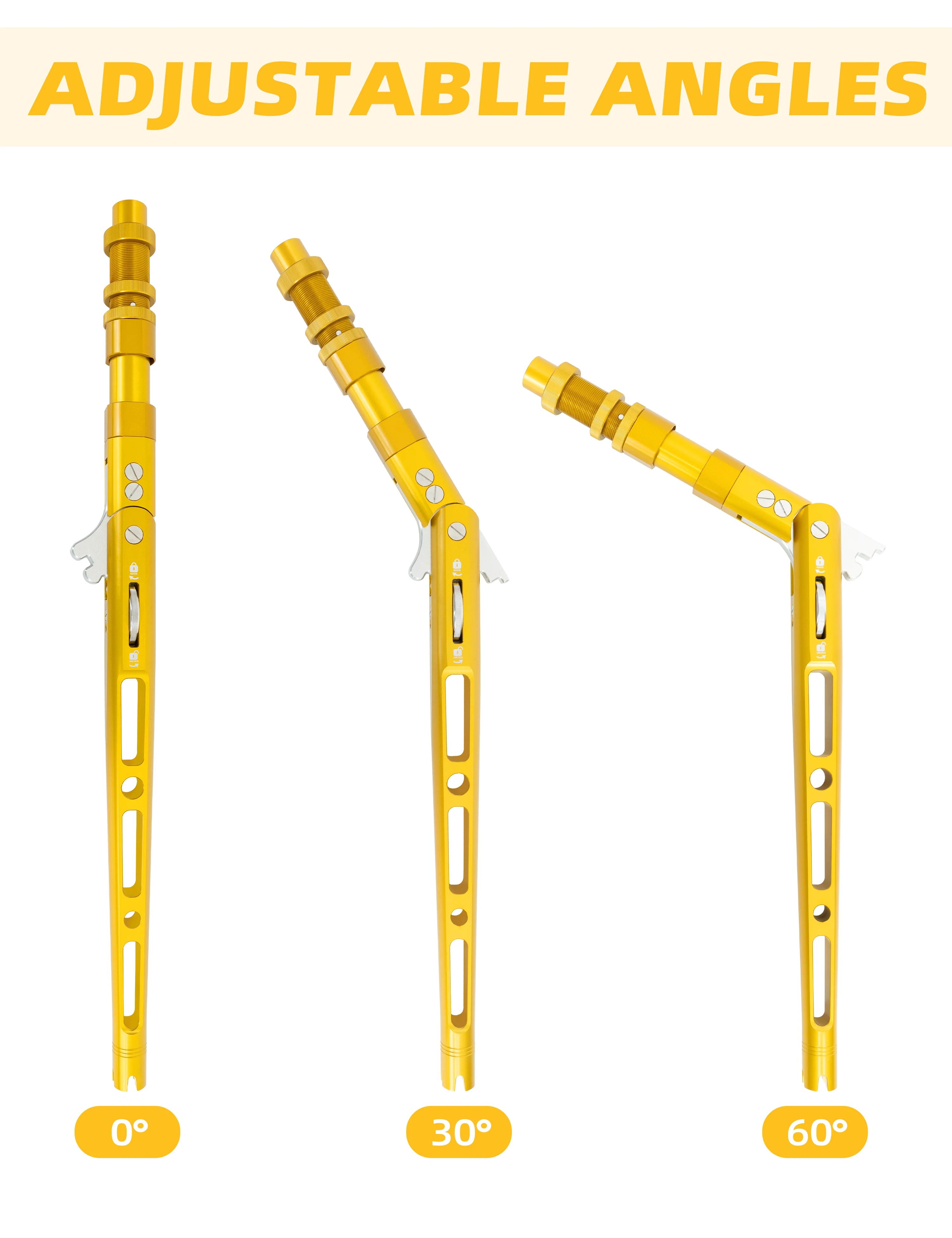 Bluewing Adjustable Bent Rod Butt - Image 28