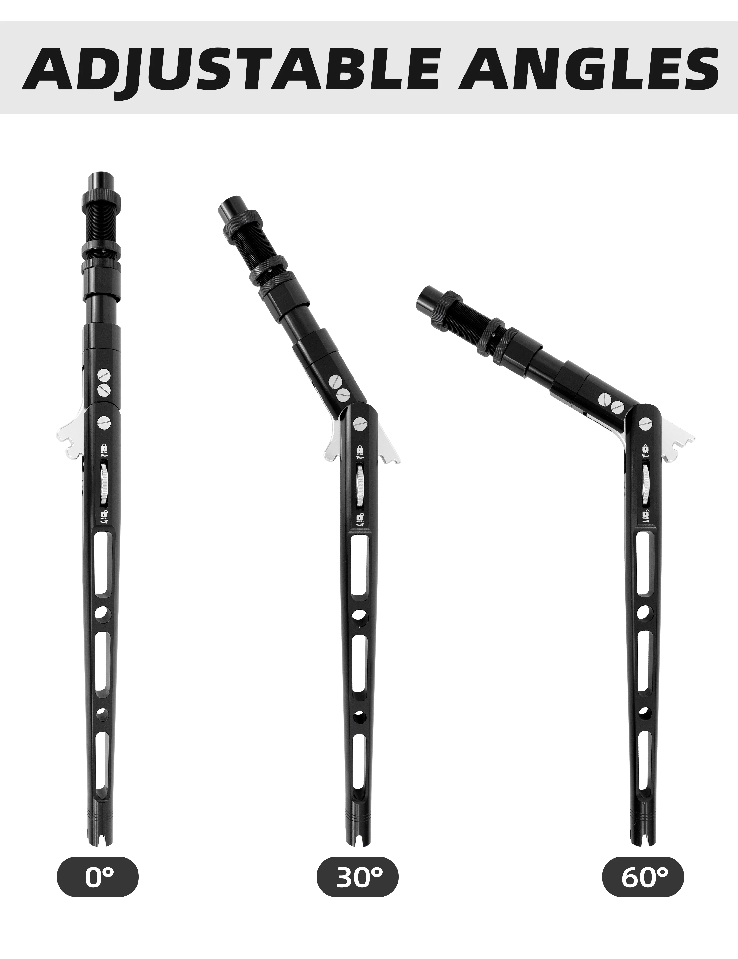 Bluewing Adjustable Bent Rod Butt - Image 33